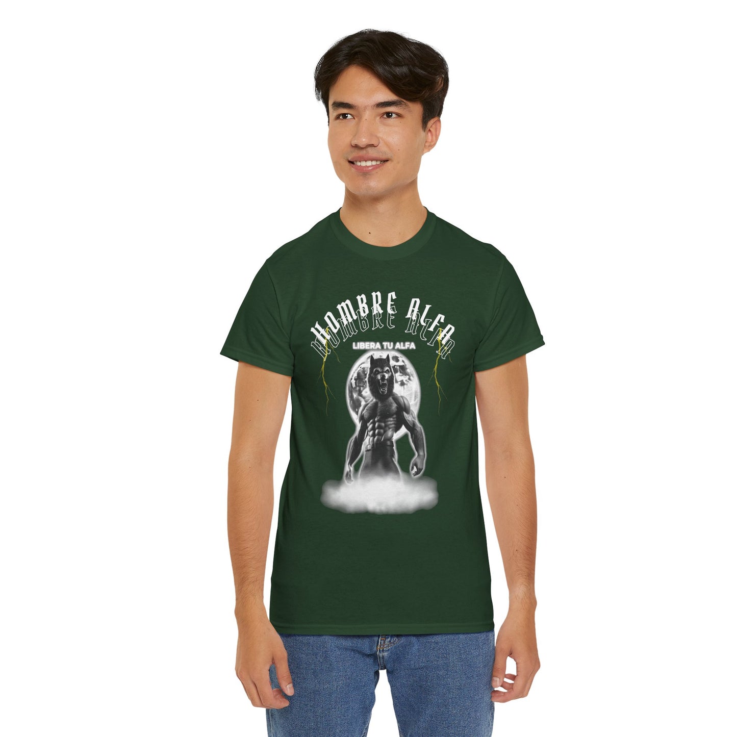 CAMISETA HOMBRE ALFA "LIBERA TU ALFA" (USA)