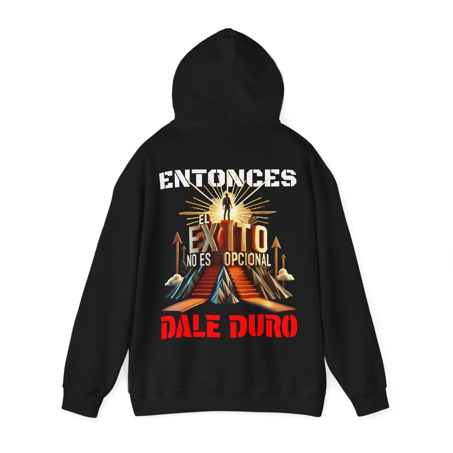 SUDADERA CON GORRO "EL ÉXITO NO ES OPCIONAL" (EUROPA).