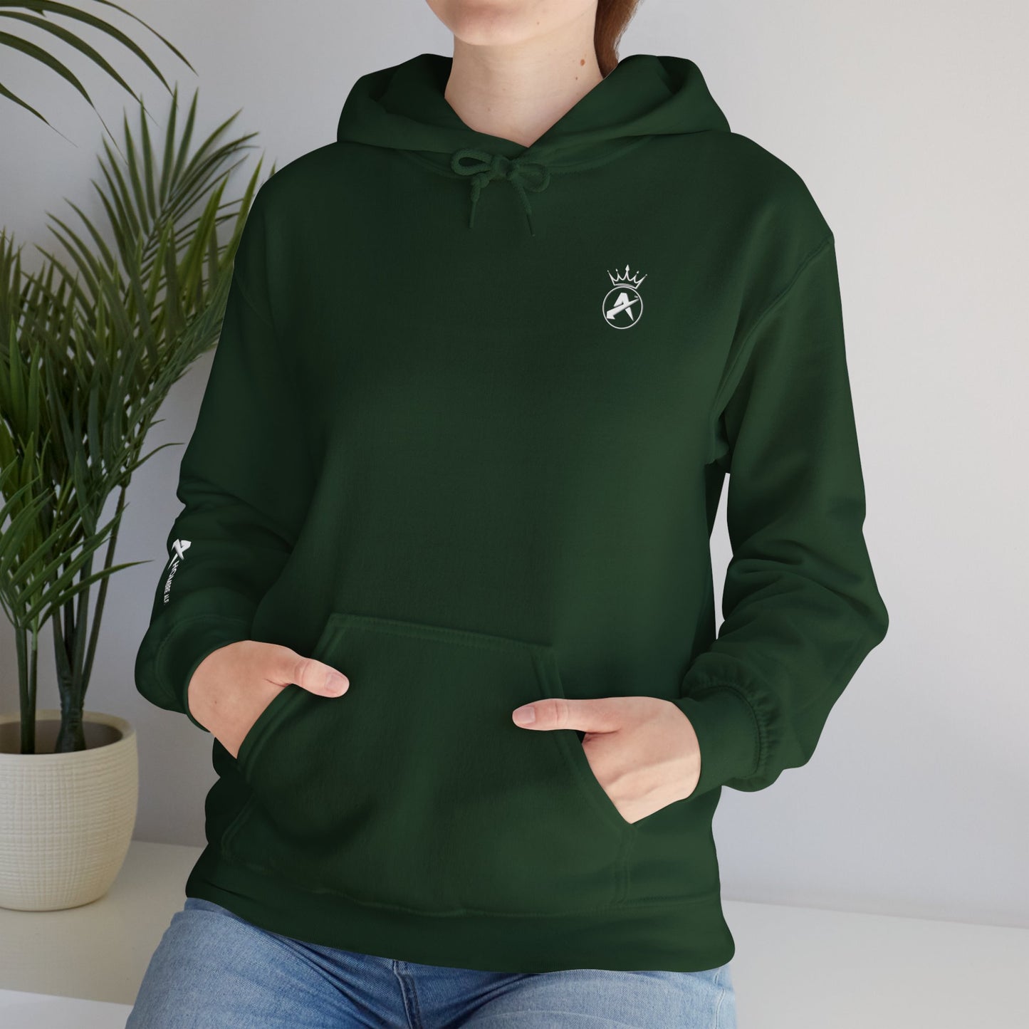 SUDADERA CON GORRO HOMBRE ALFA, "ELLAS DESPRECIAN AL SIMP".(USA).