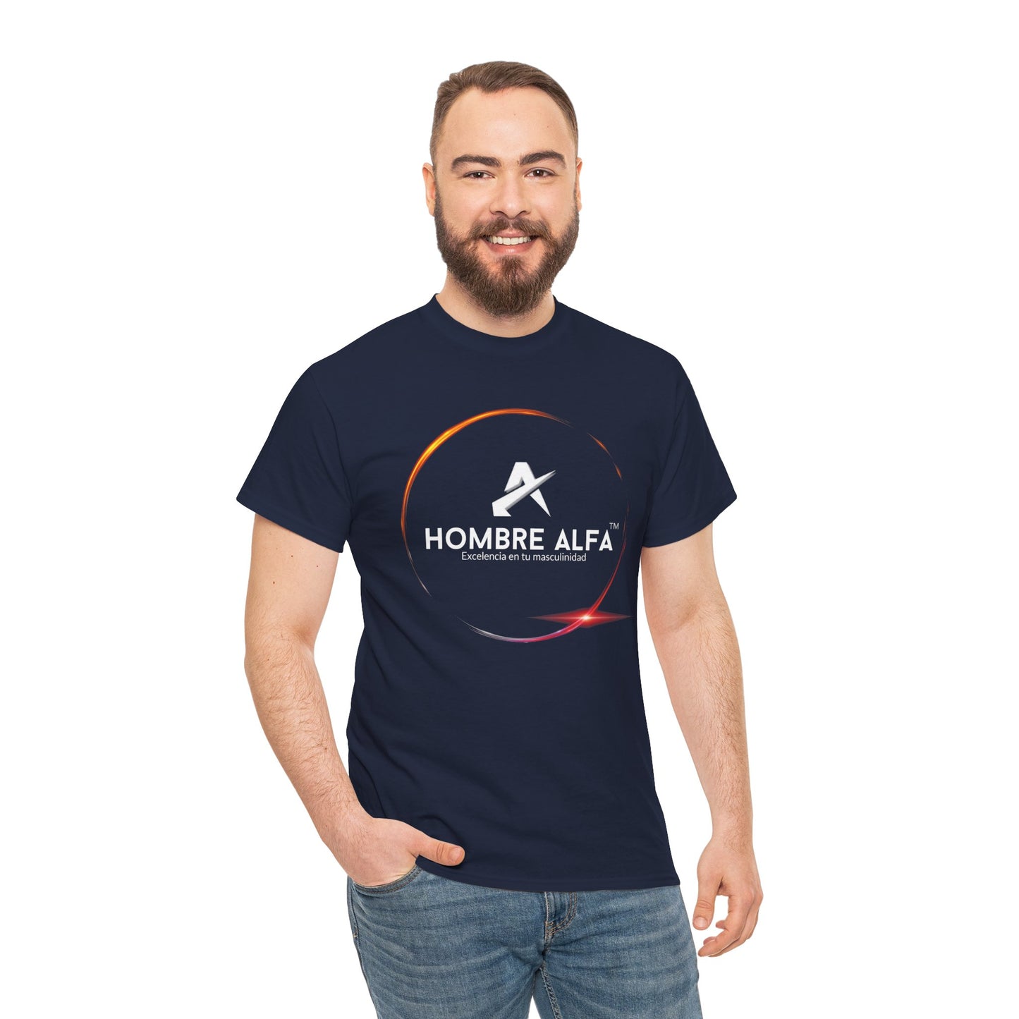 CAMISETA HOMBRE ALFA "LOGO RING"(EUROPA)