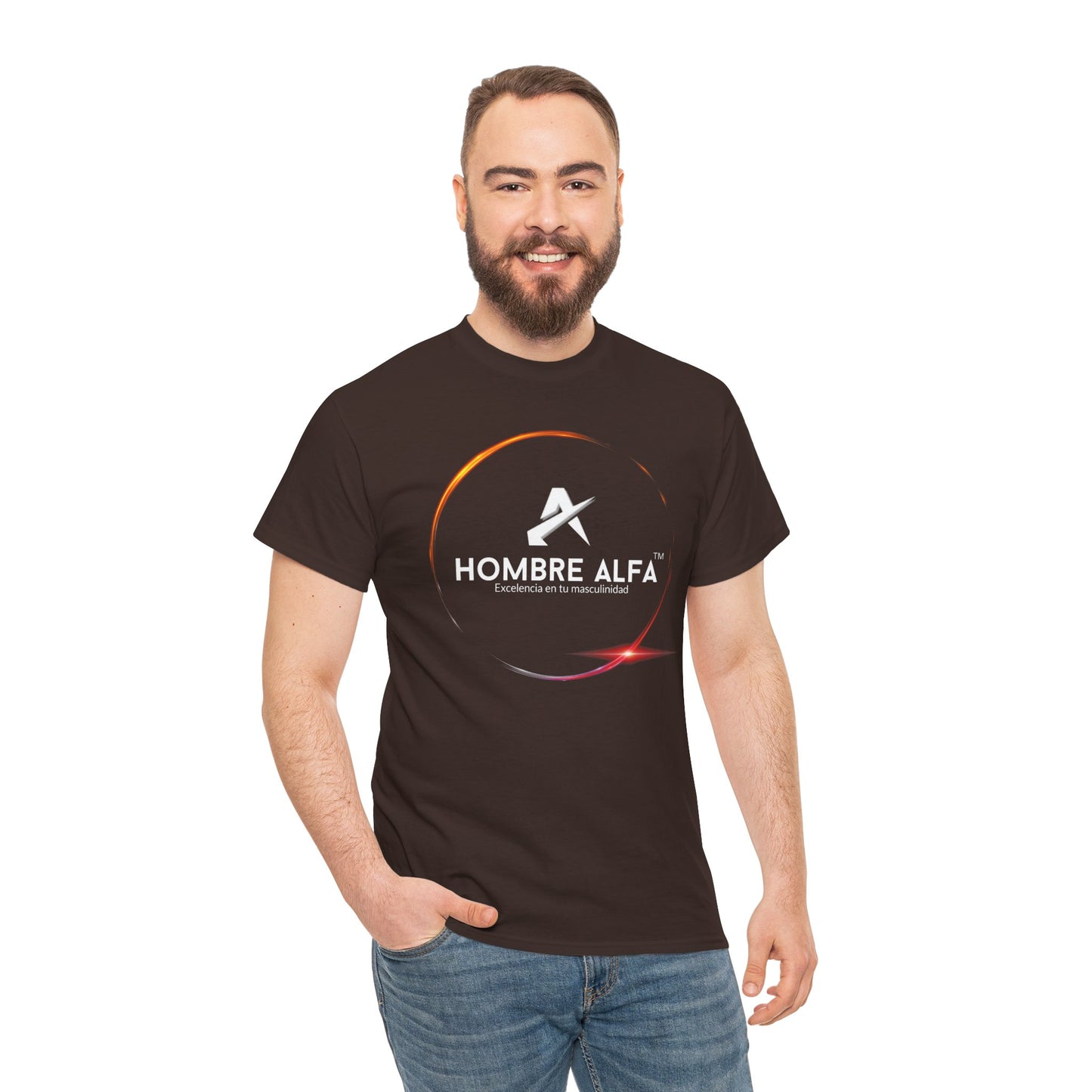 CAMISETA HOMBRE ALFA "LOGO RING"(EUROPA)