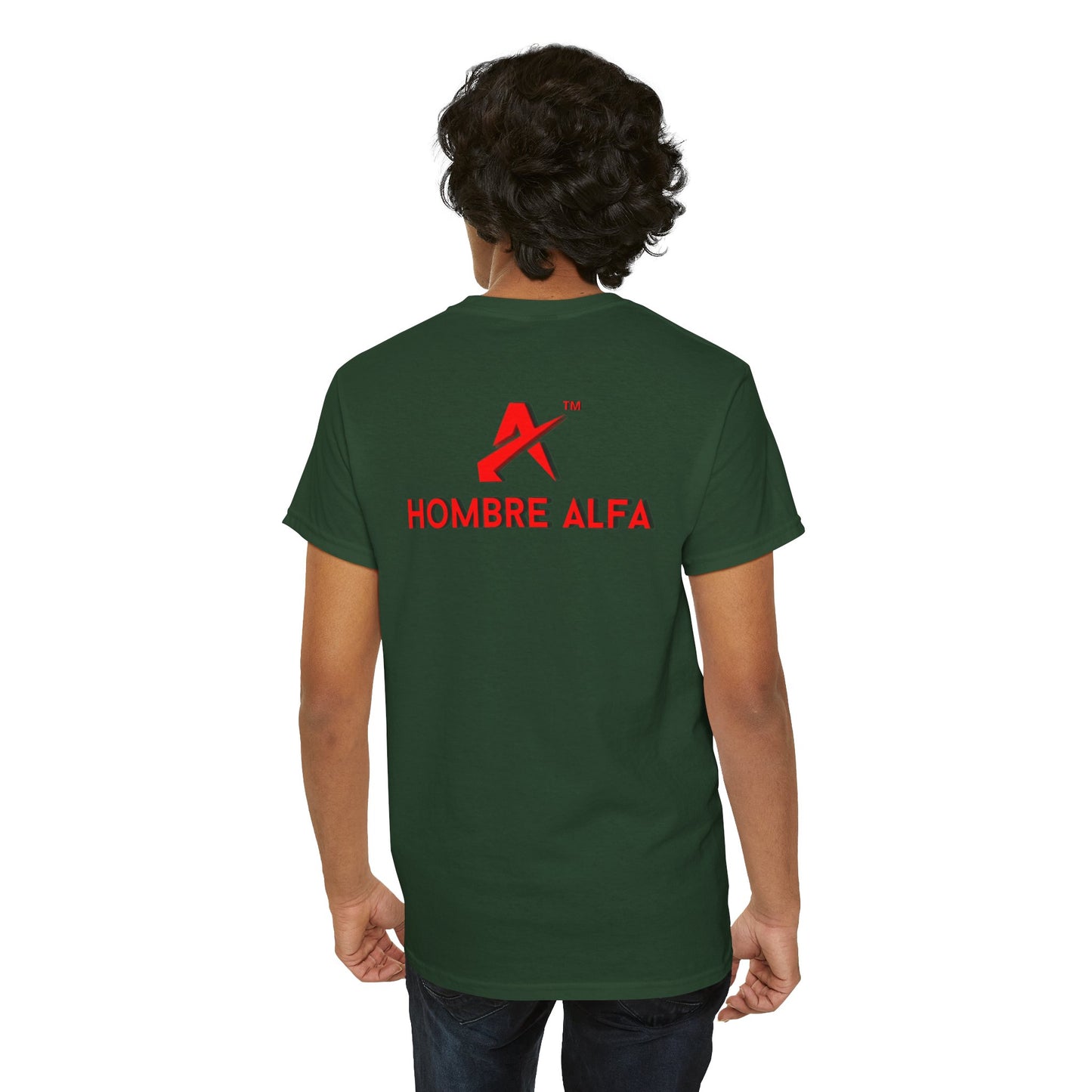 CAMISETA HOMBRE ALFA " EN CUERPO Y ALMA".(USA).
