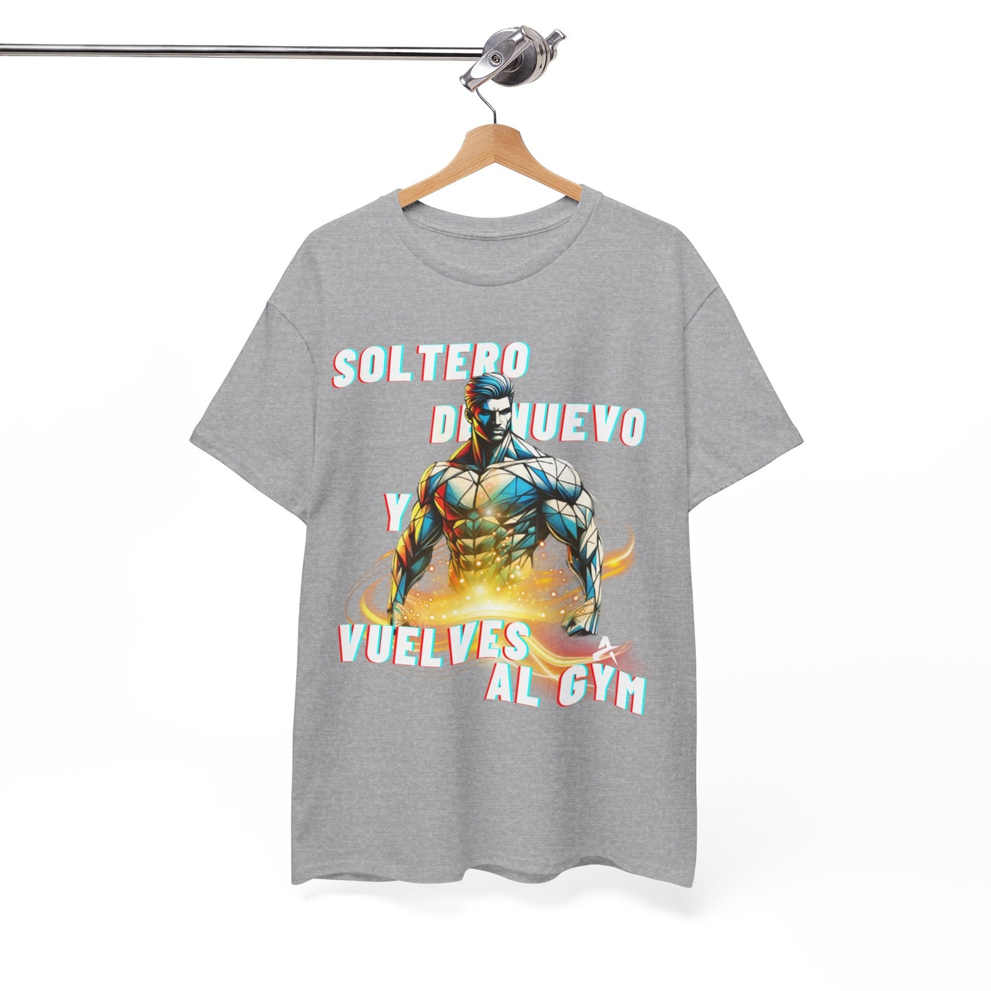 CAMISETA HOMBRE ALFA "SOLTERO DE NUEVO.."(EUROPA)