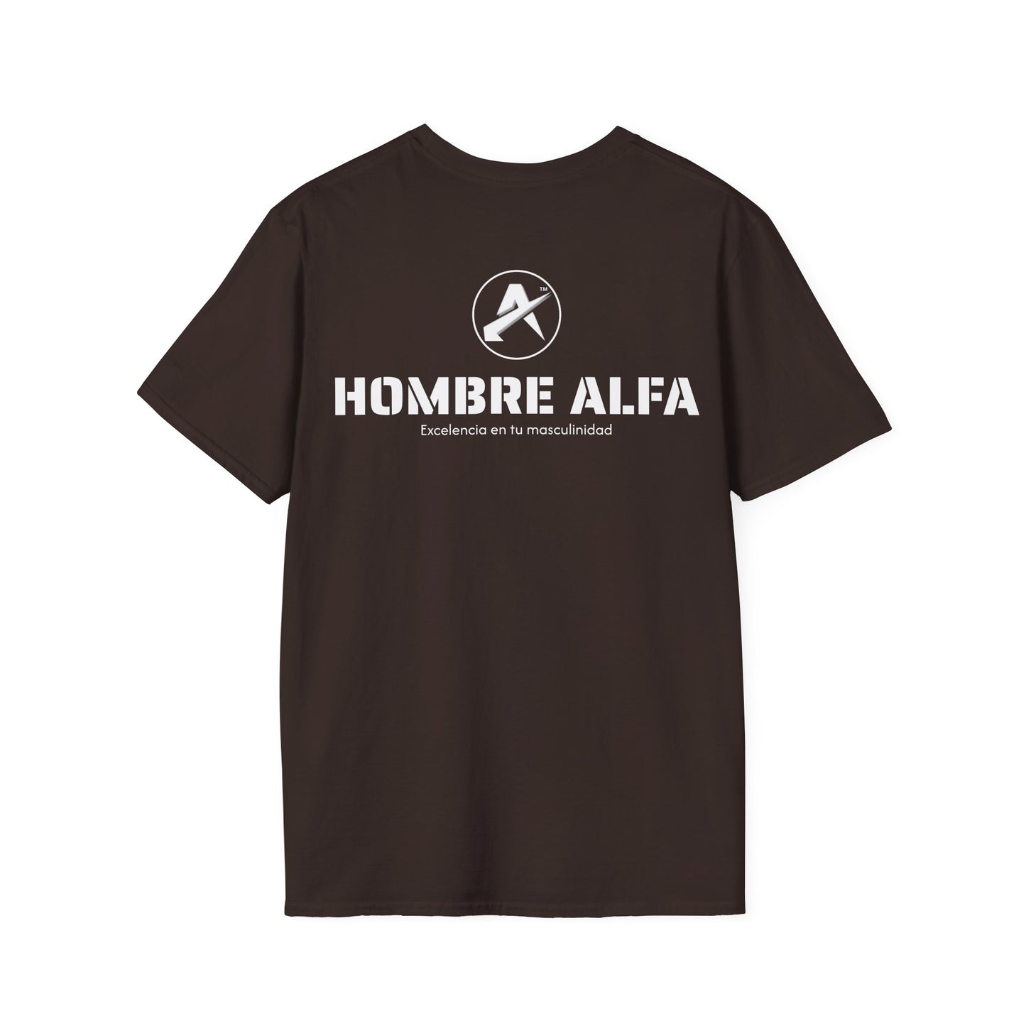 CAMISETA HOMBRE ALFA "ENFRENTA TUS MIEDOS".(EUROPA).