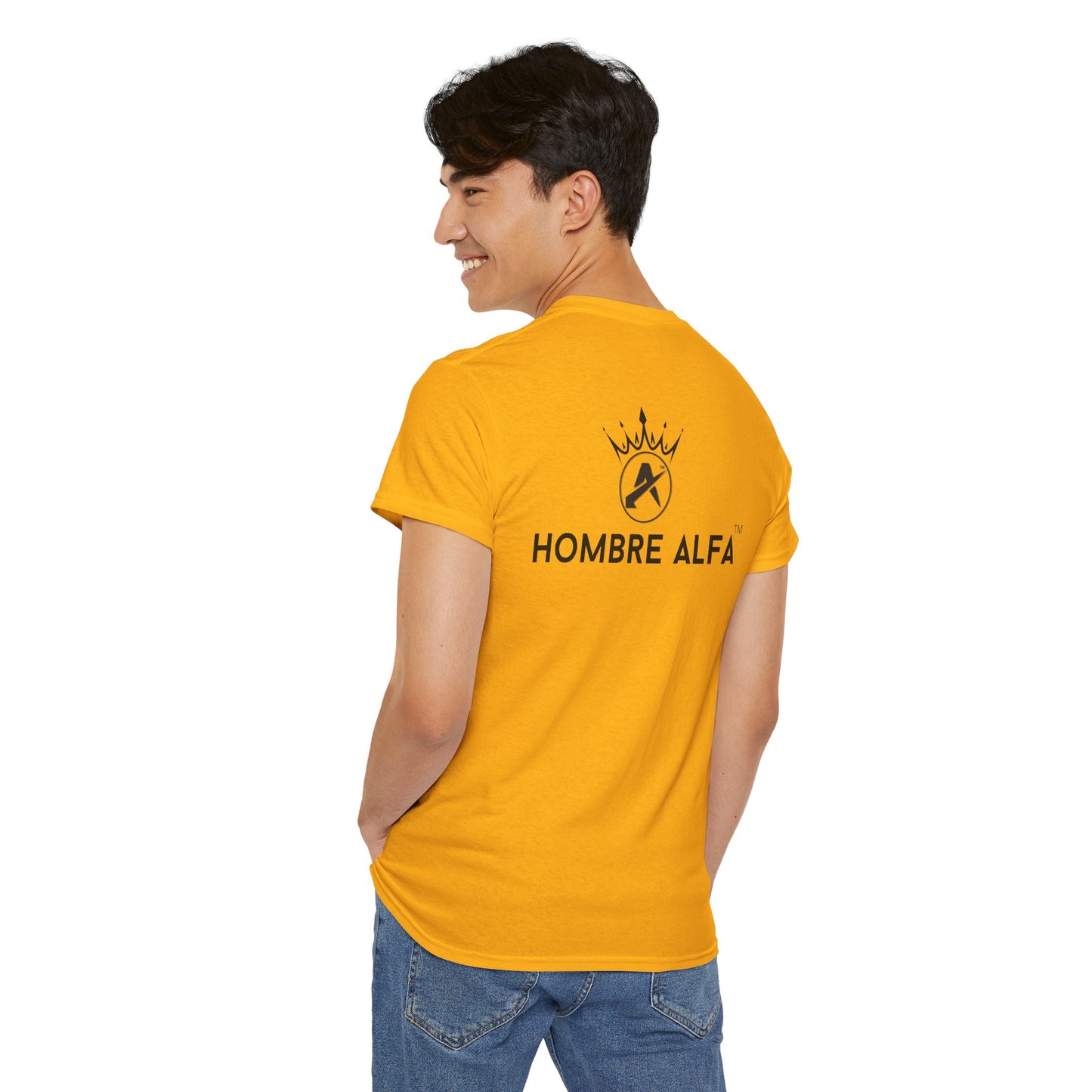 CAMISETA HOMBRE ALFA "NO FIRMES TU SENTENCIA".(EUROPA)