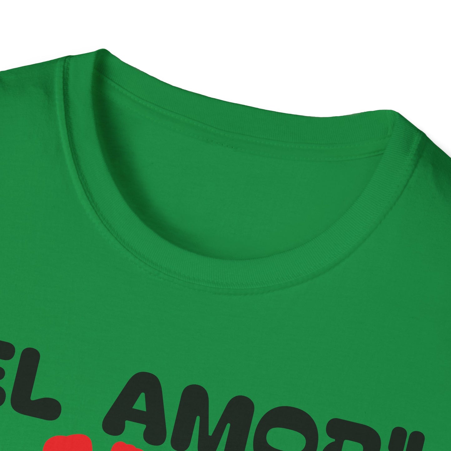 CAMISETA HOMBRE ALFA "EL AMOR NO ES GRATIS".(USA)