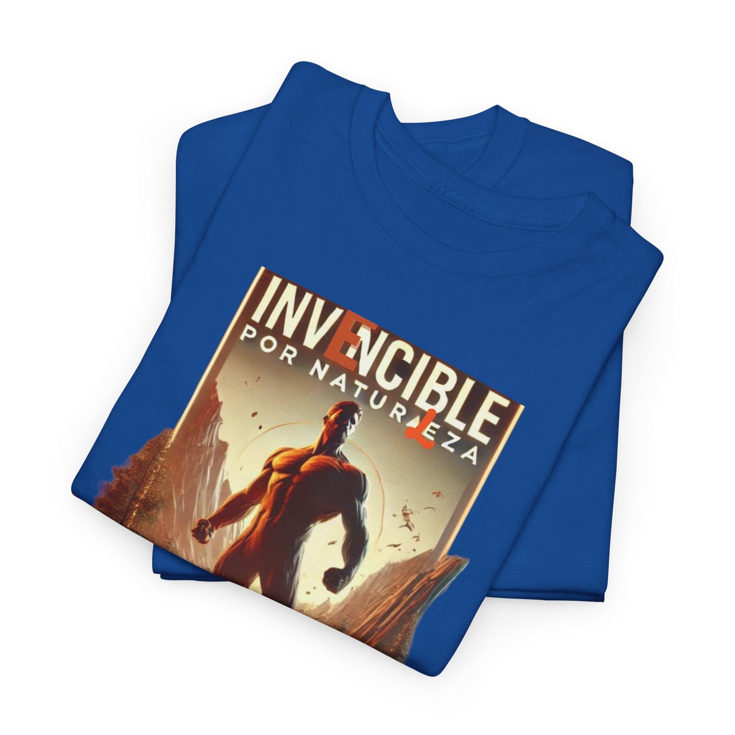 CAMISETA HOMBRE ALFA "INVENCIBLE POR NATURALEZA".(EUROPA).