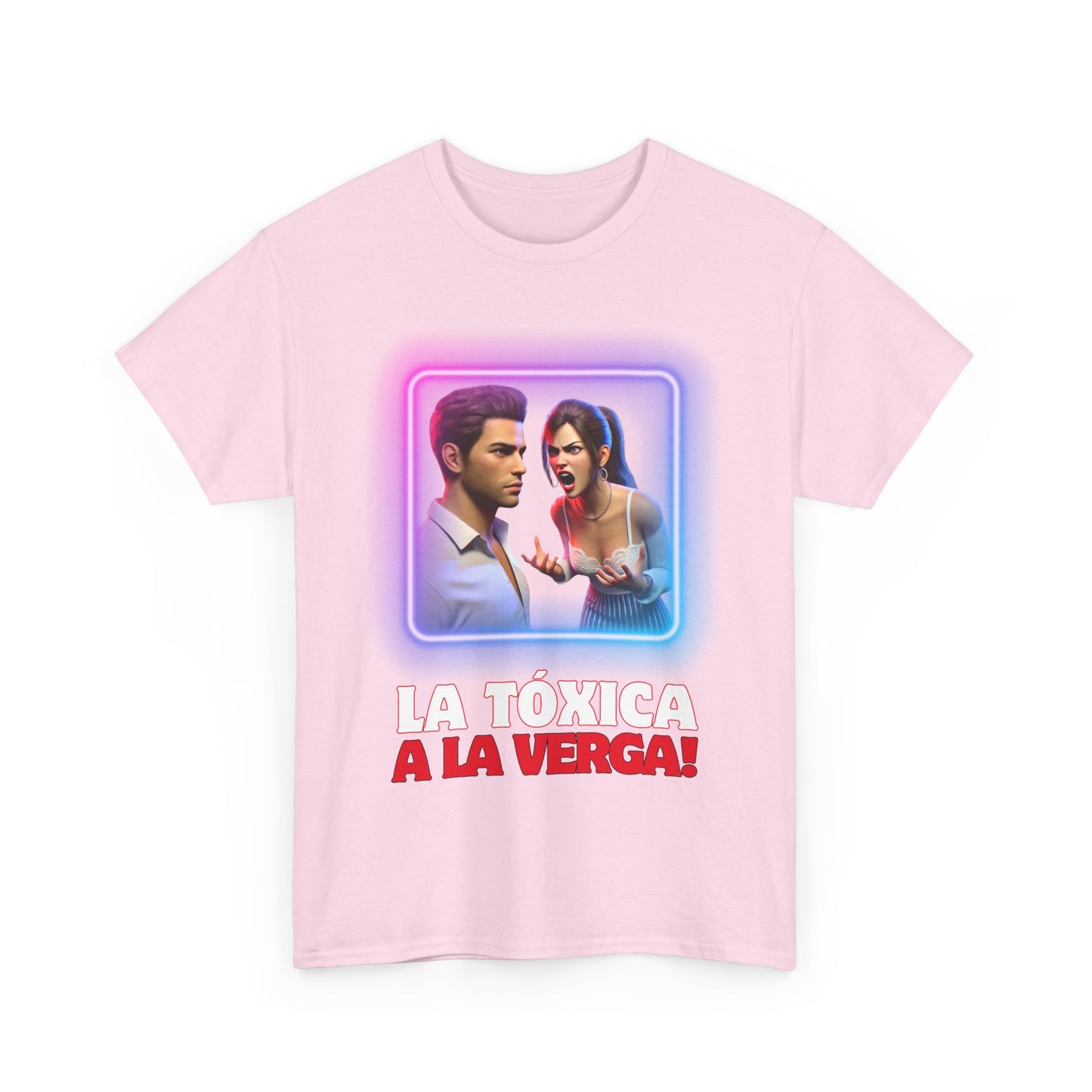 CAMISETA HOMBRE ALFA "LA TÓXICA A LA VERGA".(EUROPA).