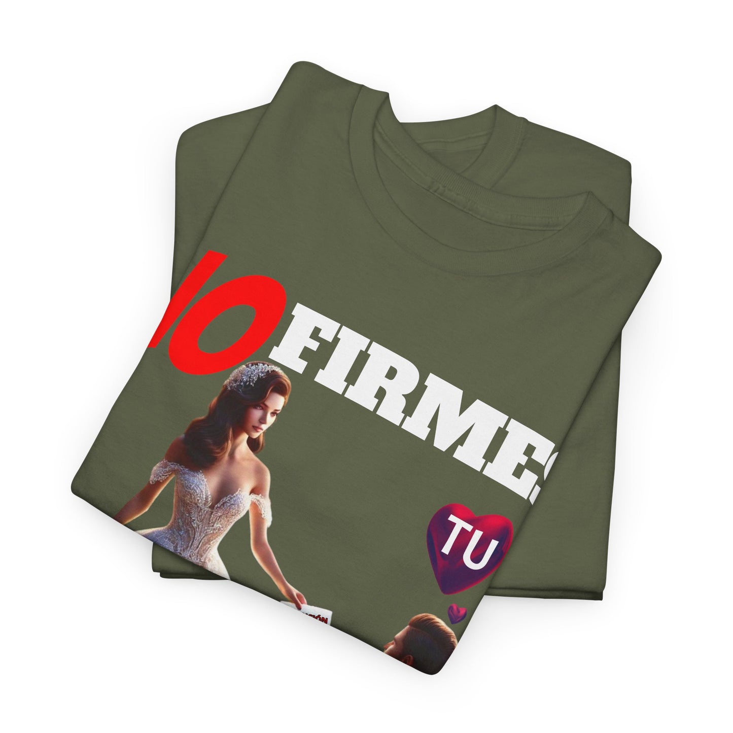 CAMISETA HOMBRE ALFA "NO FIRMES TU SENTENCIA".(EUROPA)