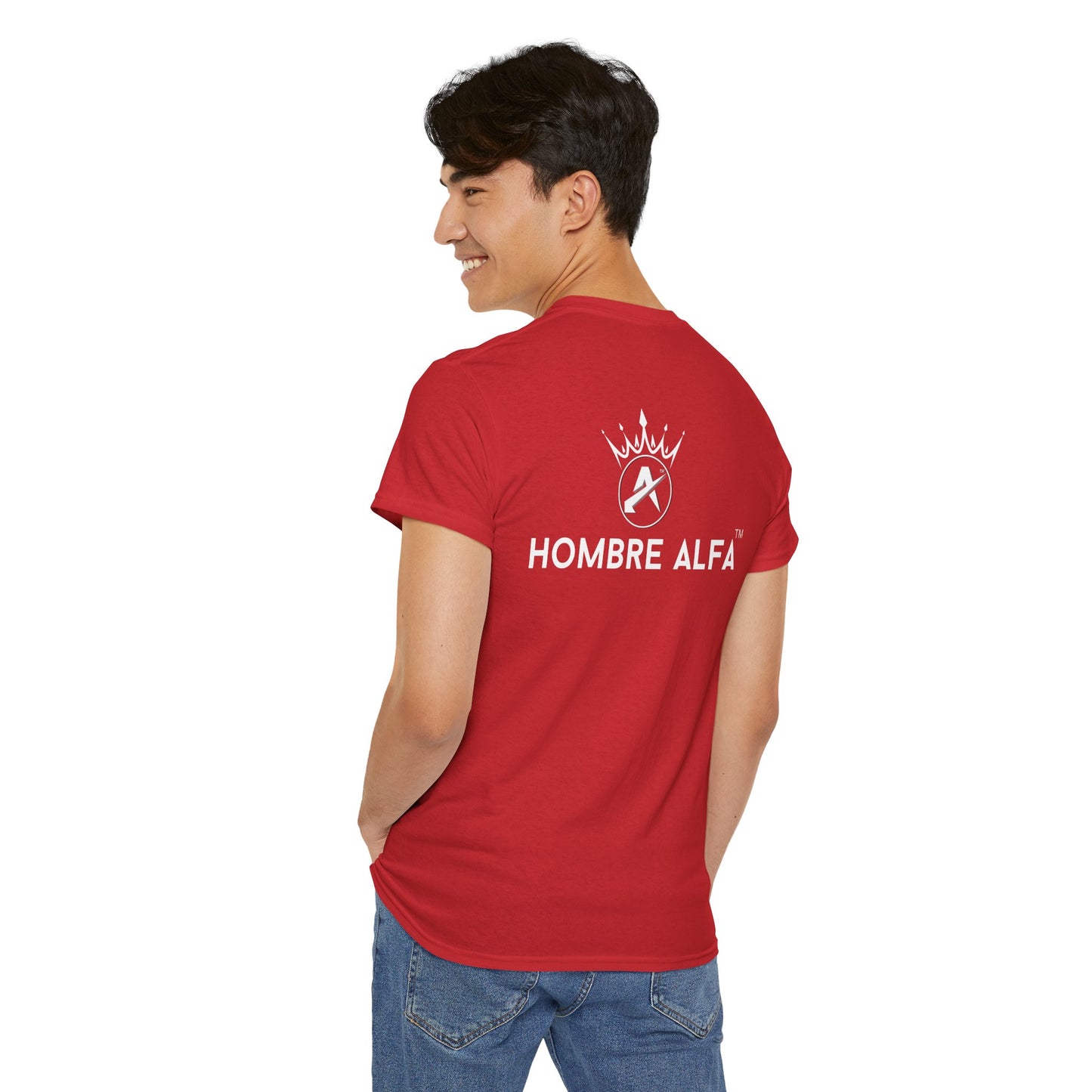 CAMISETA HOMBRE ALFA "LA PARTIDA TERMINA CUANDO CAE EL REY".(EUROPA)