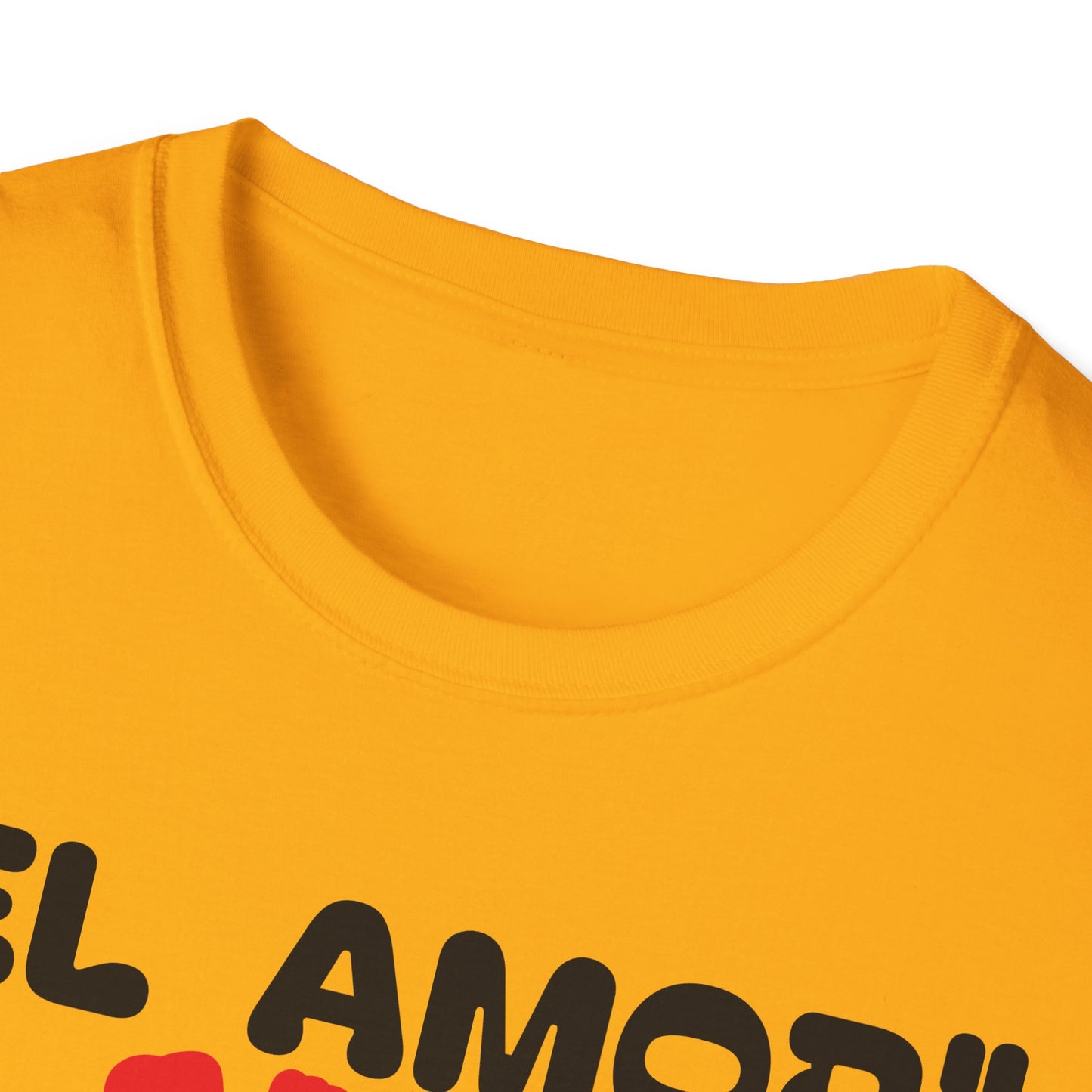 CAMISETA HOMBRE ALFA "EL AMOR NO ES GRATIS".(USA)