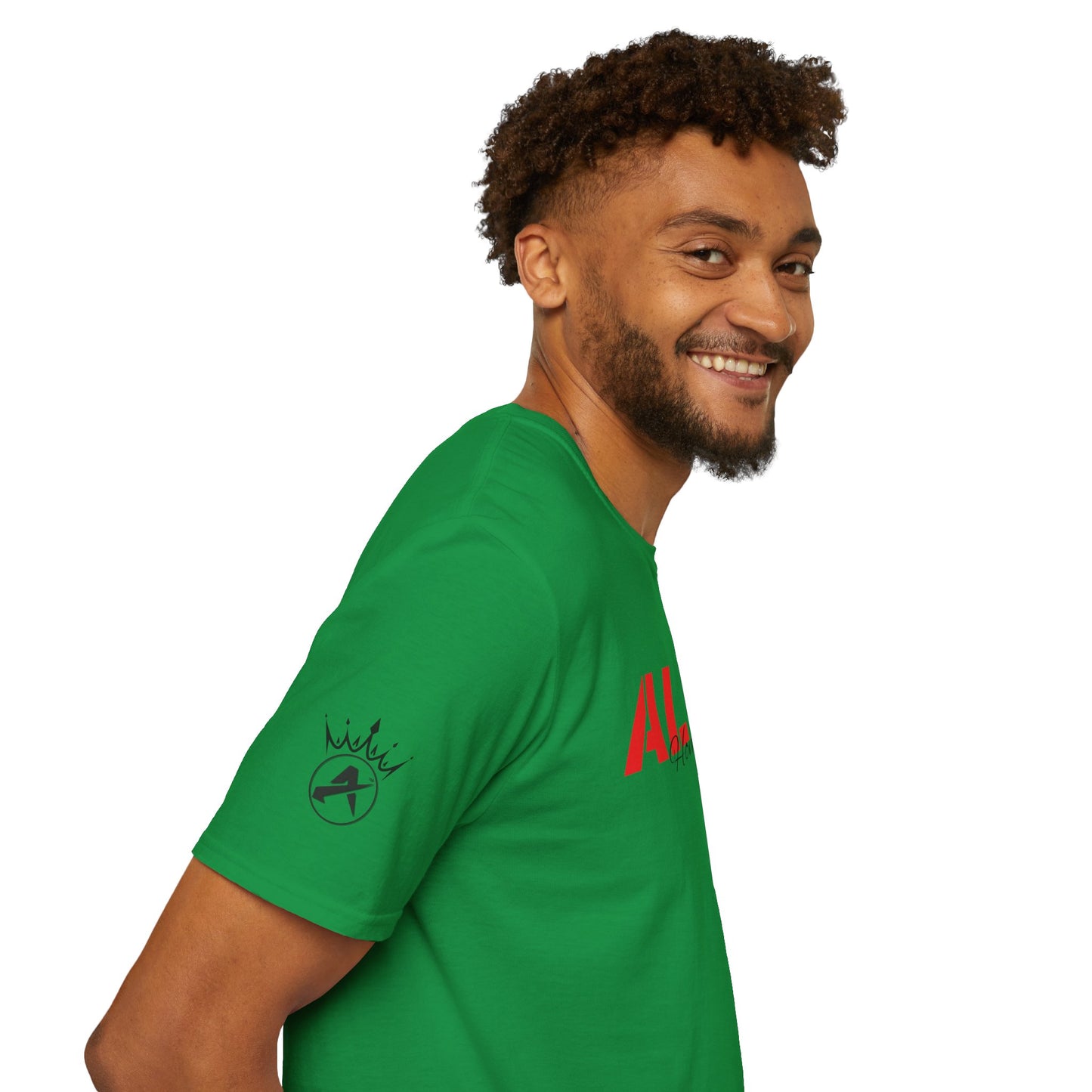 CAMISETA HOMBRE ALFA "TEXTSARAI FRONT" (EUROPA).