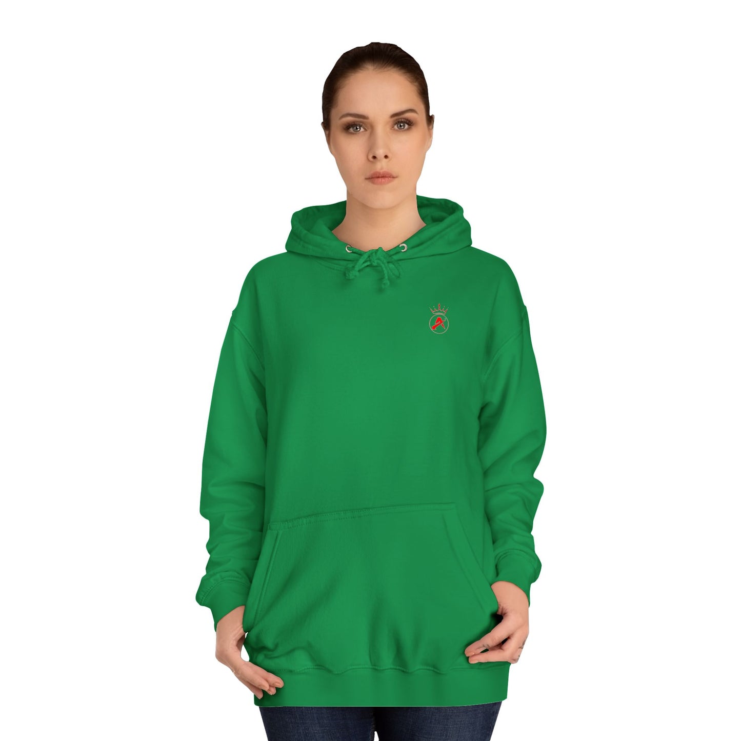 SUDADERA CON GORRO HOMBRE ALFA "EL ÉXITO NO ES OPCIONAL".(USA).
