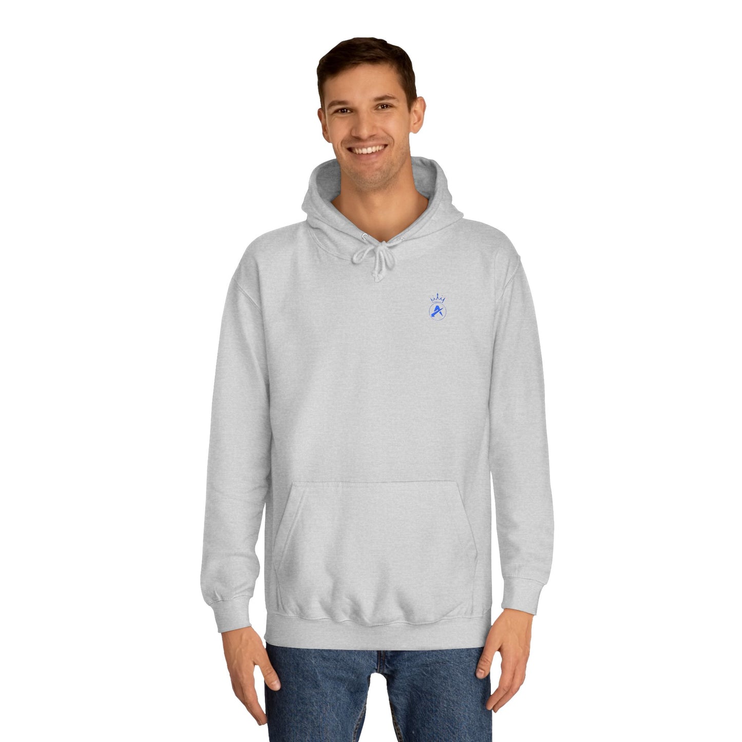 SUDADERA CON GORRO HOMBRE ALFA "EL ÉXITO NO ES OPCIONAL".(USA).