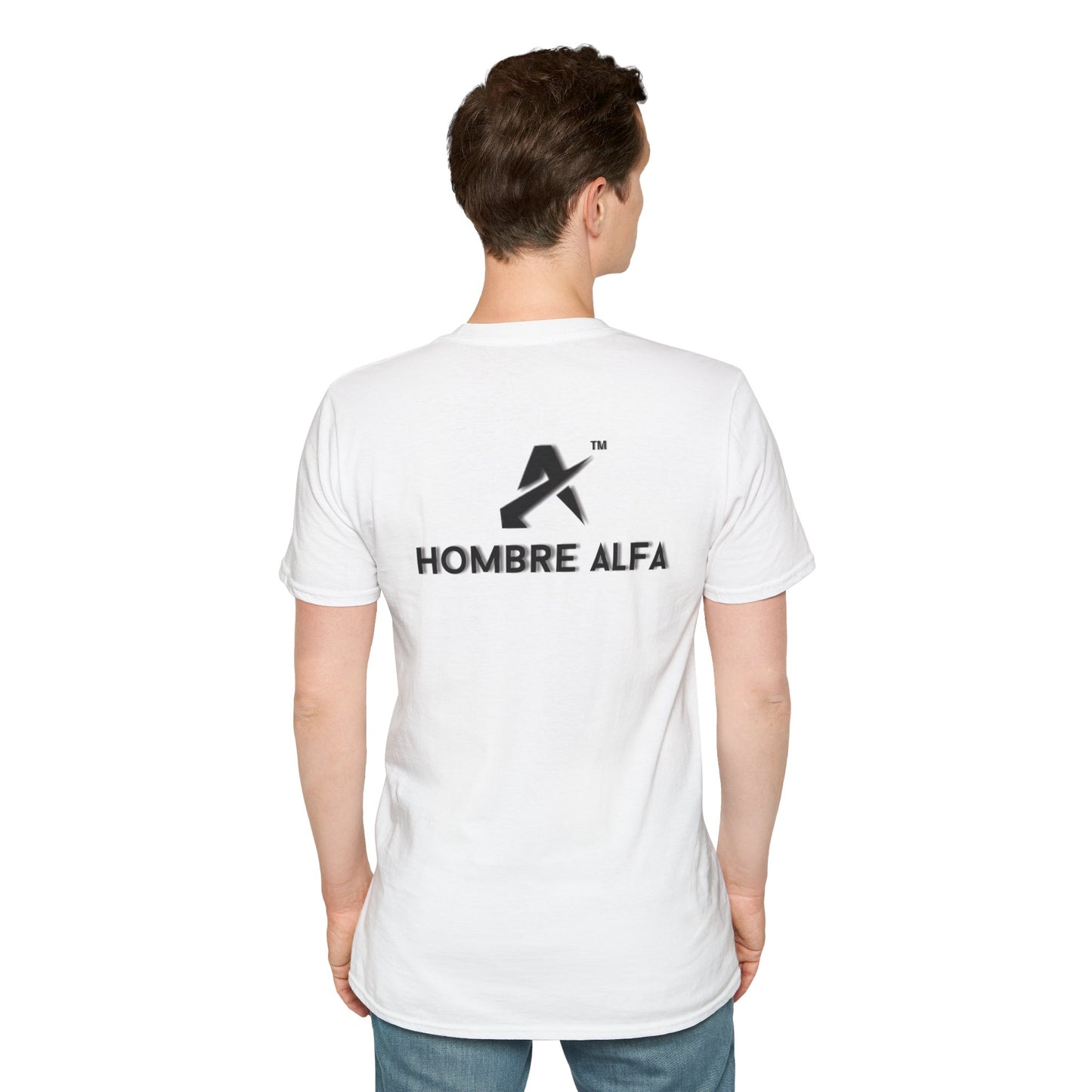 CAMISETA HOMBRE ALFA "EL HÉROE ERES TÚ".(USA).