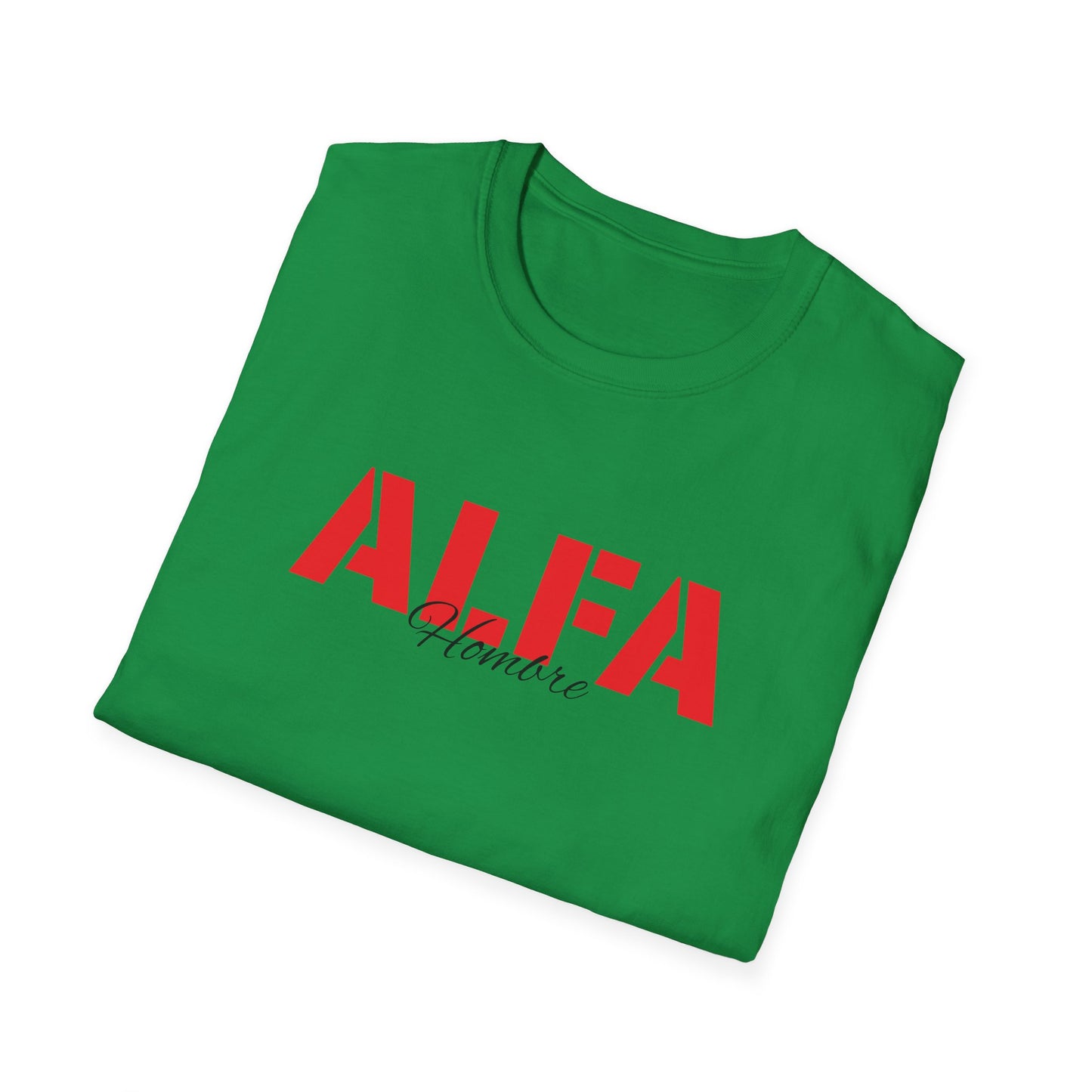 CAMISETA HOMBRE ALFA "TEXTSARAI FRONT" (EUROPA).