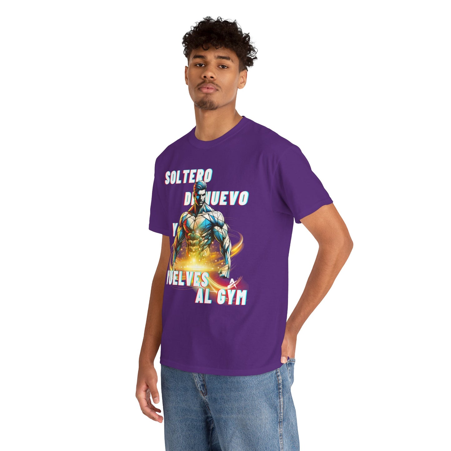 CAMISETA HOMBRE ALFA "SOLTERO DE NUEVO.."(EUROPA)