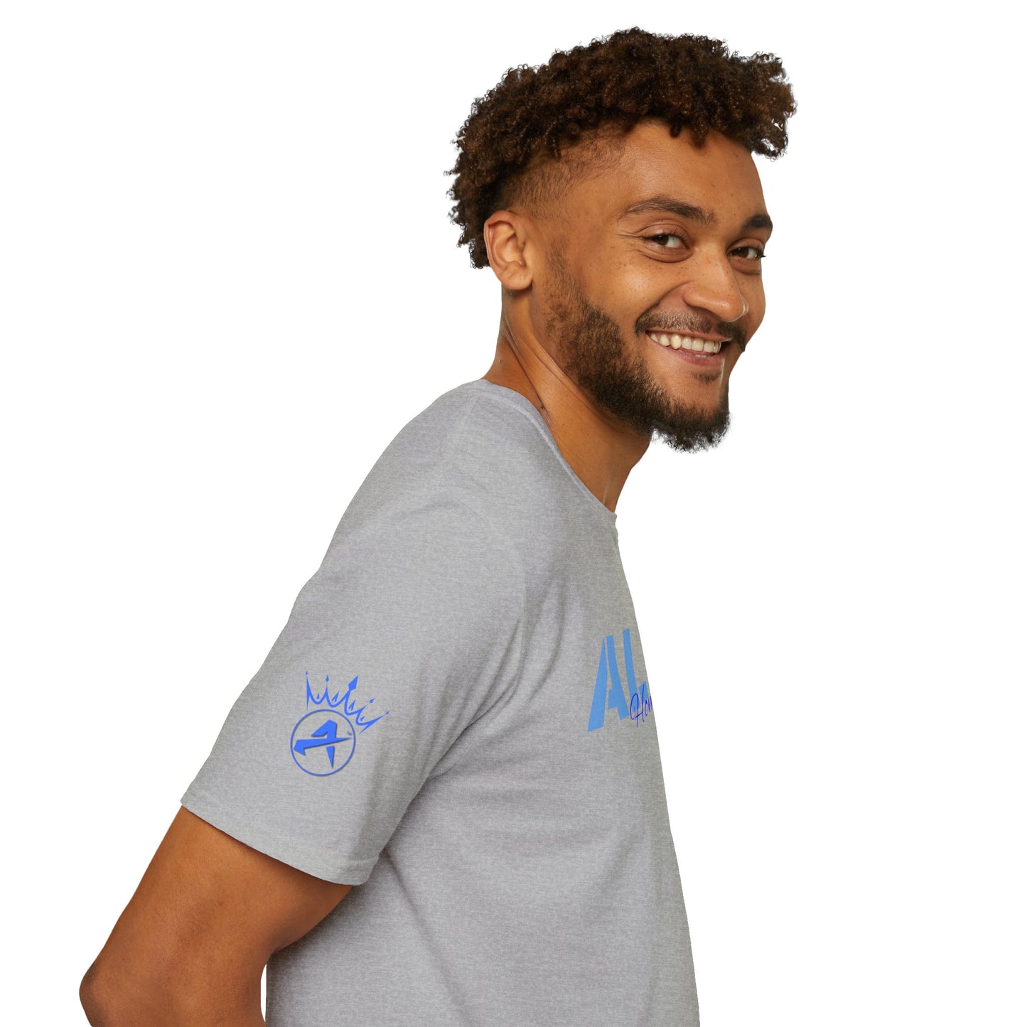 CAMISETA HOMBRE ALFA "TEXTSARAI FRONT" (EUROPA).