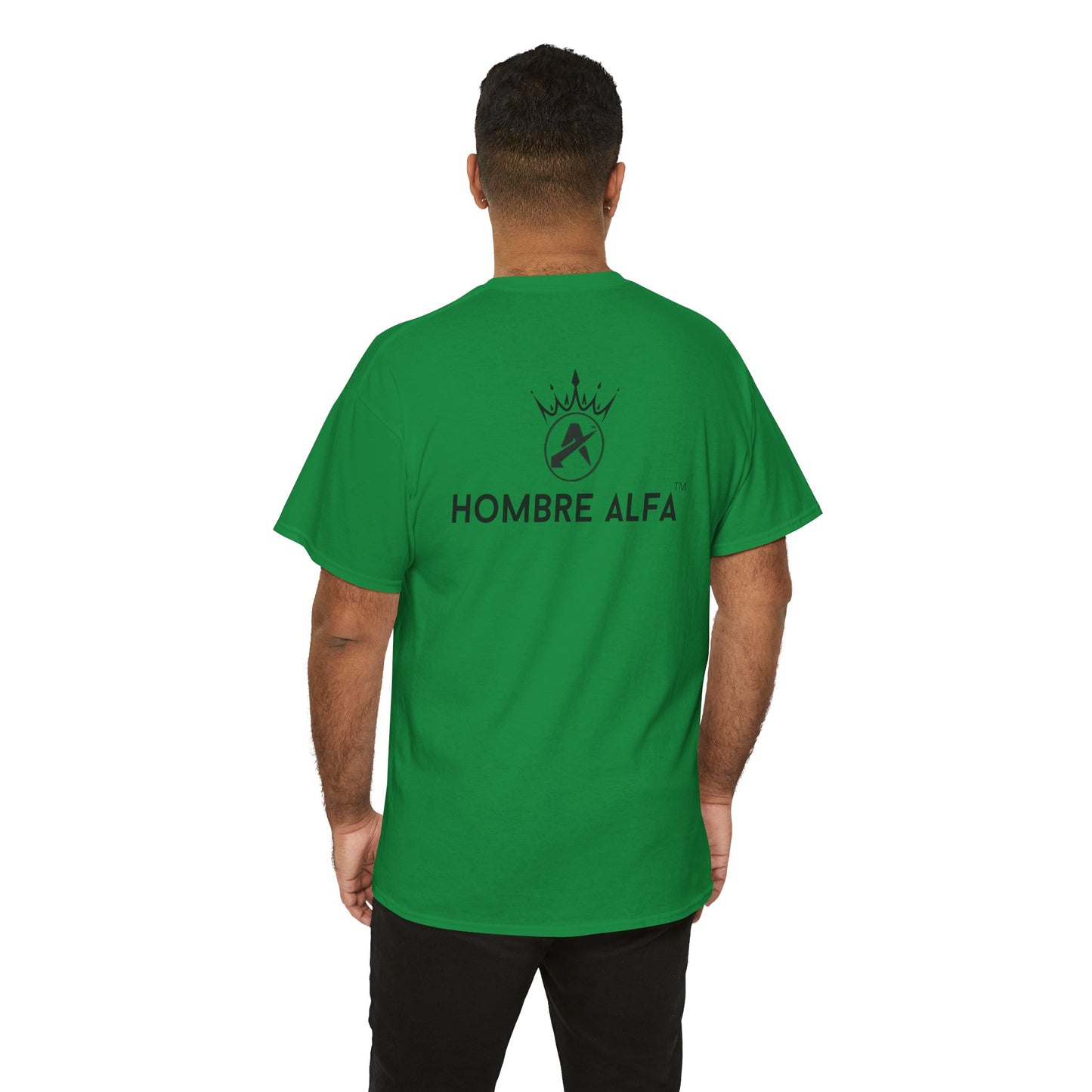 CAMISETA HOMBRE ALFA "LA PARTIDA TERMINA CUANDO CAE EL REY".(EUROPA)