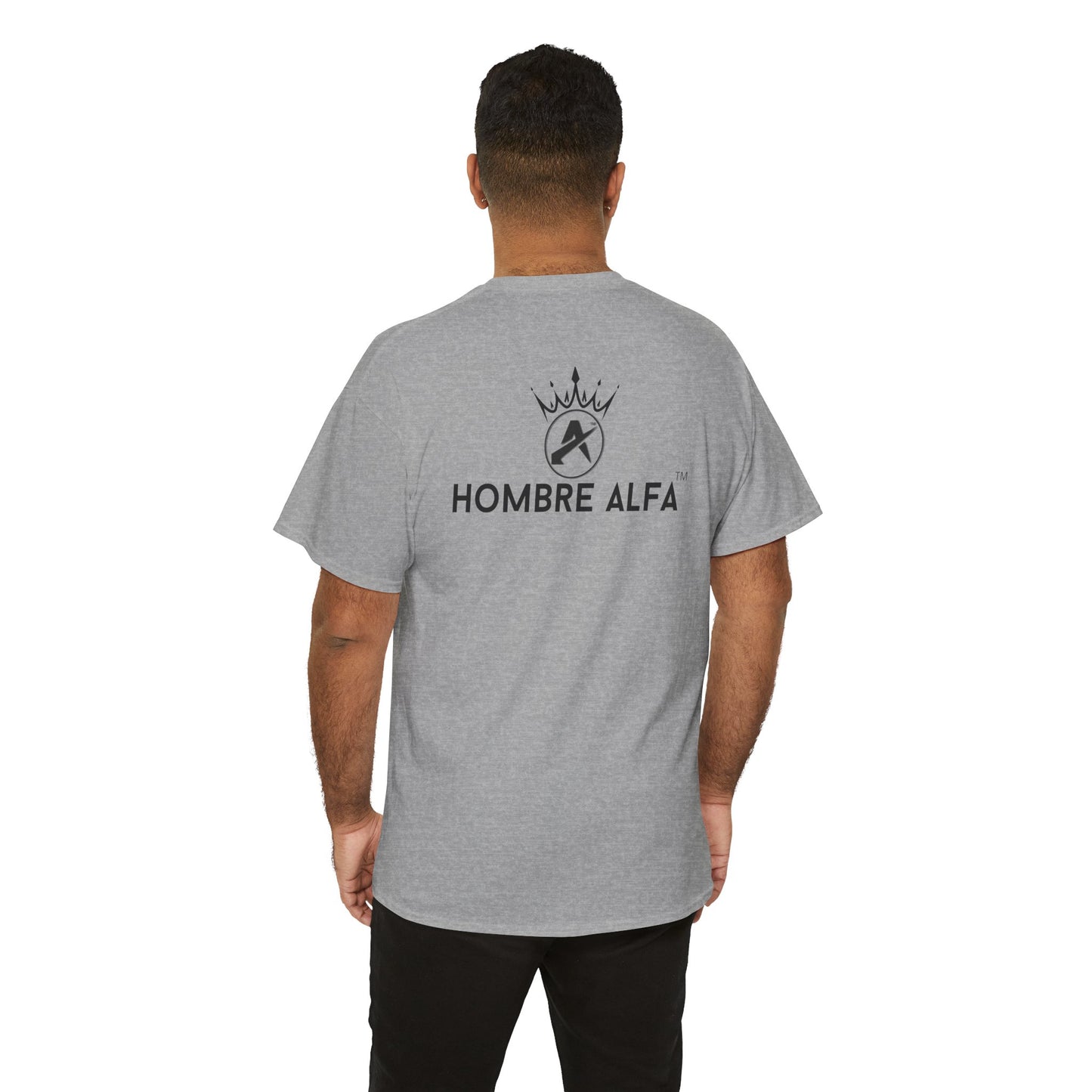 CAMISETA HOMBRE ALFA "NO FIRMES TU SENTENCIA".(EUROPA)
