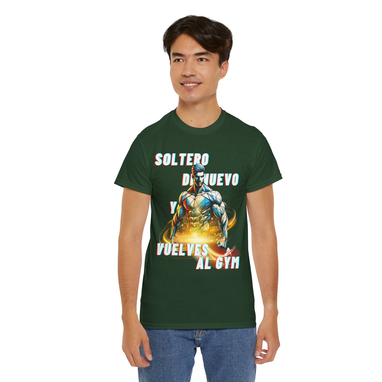 CAMISETA HOMBRE ALFA "SOLTERO DE NUEVO.."(EUROPA)