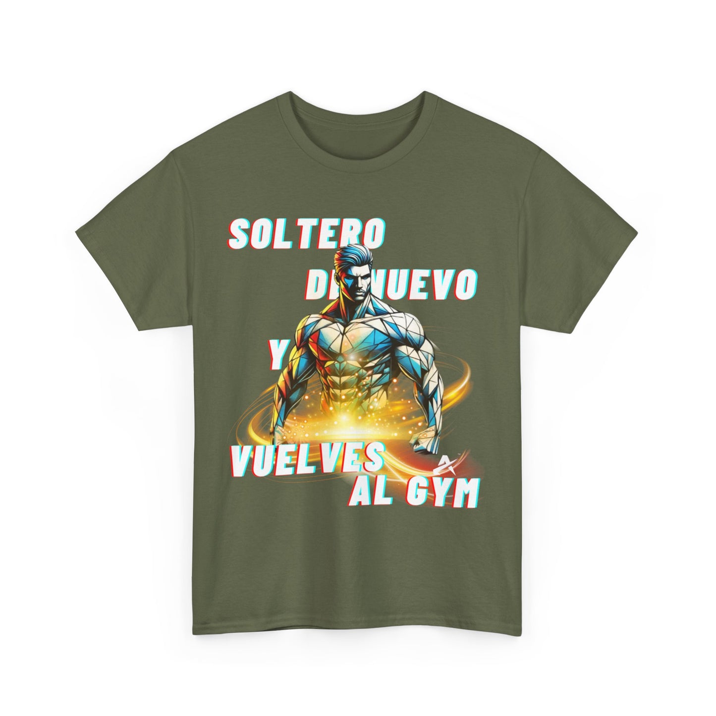 CAMISETA HOMBRE ALFA "SOLTERO DE NUEVO.."(EUROPA)