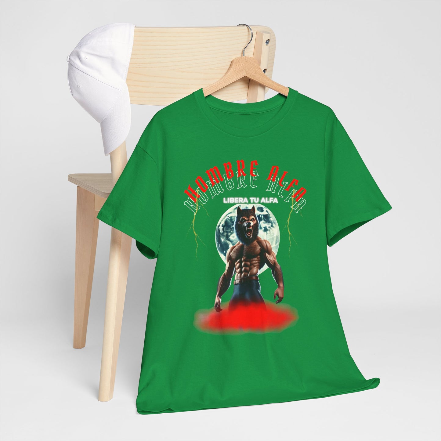 CAMISETA HOMBRE ALFA "LIBERA TU ALFA" (USA)