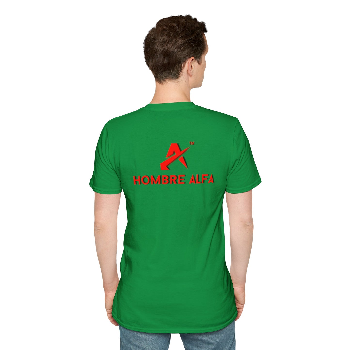 CAMISETA HOMBRE ALFA "EL HÉROE ERES TÚ".(USA).