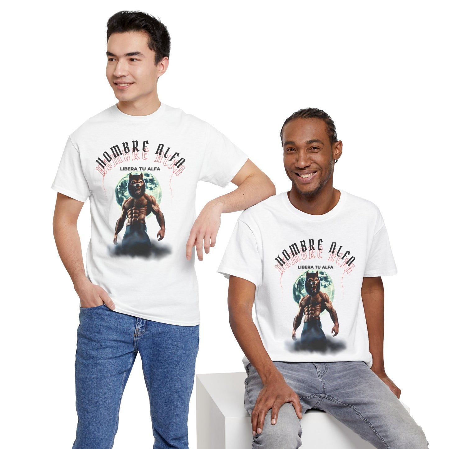 CAMISETA HOMBRE ALFA "LIBERA TU ALFA" (USA)