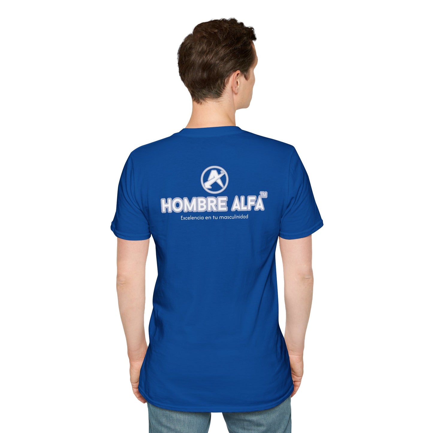 CAMISETA HOMBRE ALFA "EL HÉROE ERES TÚ".(EUROPA).