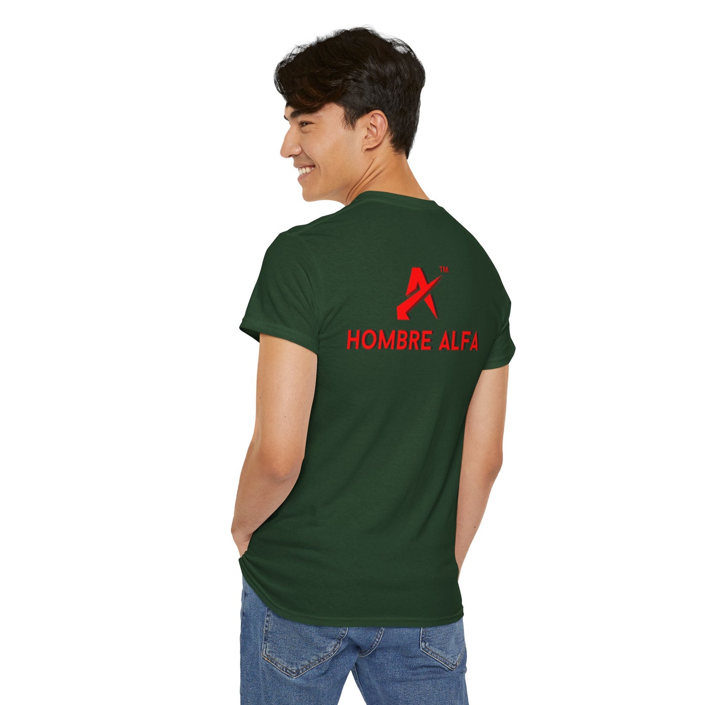 CAMISETA HOMBRE ALFA " EN CUERPO Y ALMA".(USA).