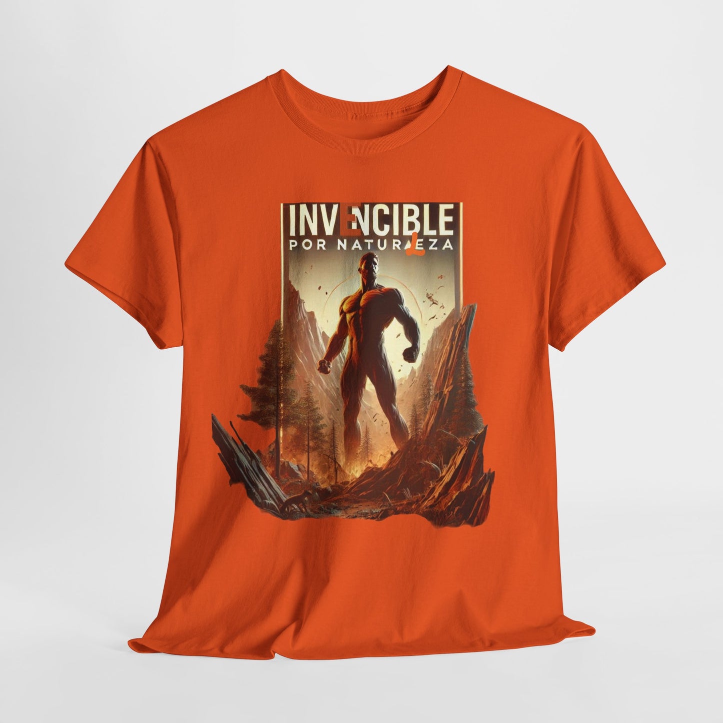 CAMISETA HOMBRE ALFA "INVENCIBLE POR NATURALEZA".(EUROPA).