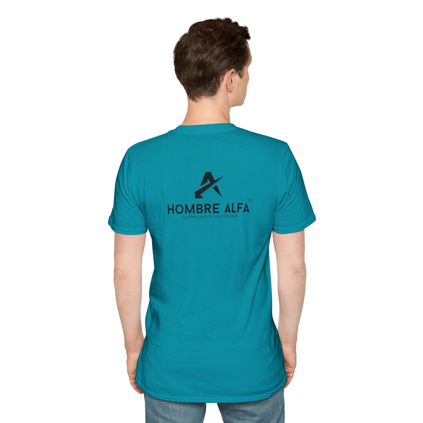 CAMISETA HOMBRE ALFA "EL AMOR NO ES GRATIS".(USA)