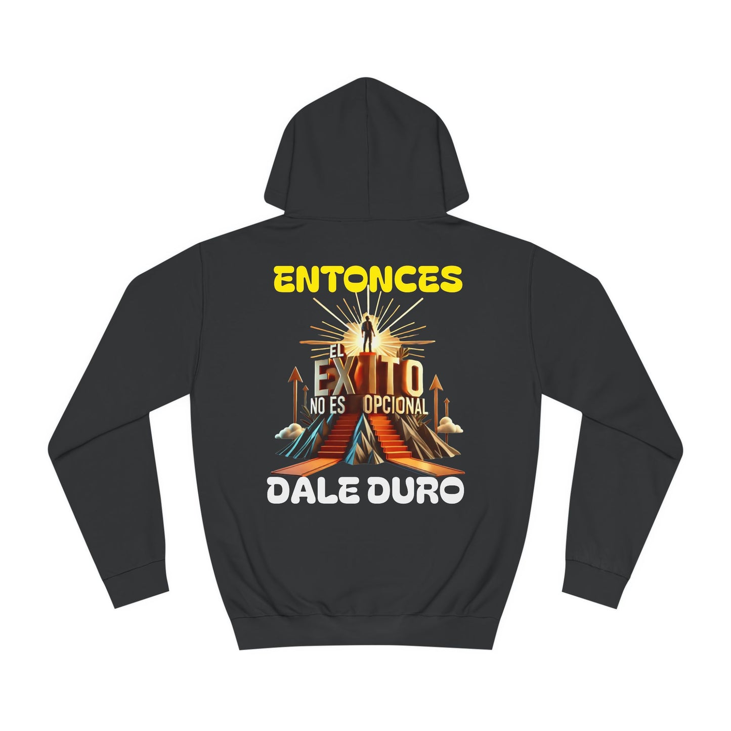 SUDADERA CON GORRO HOMBRE ALFA "EL ÉXITO NO ES OPCIONAL".(USA).