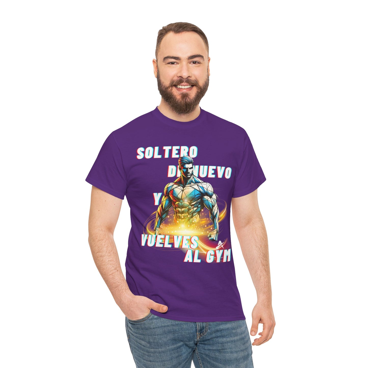 CAMISETA HOMBRE ALFA "SOLTERO DE NUEVO.."(EUROPA)