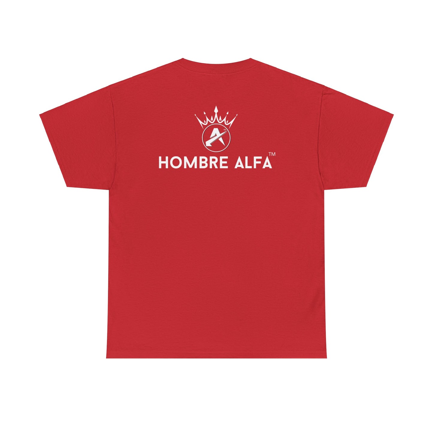 CAMISETA HOMBRE ALFA "LA PARTIDA TERMINA CUANDO CAE EL REY".(EUROPA)