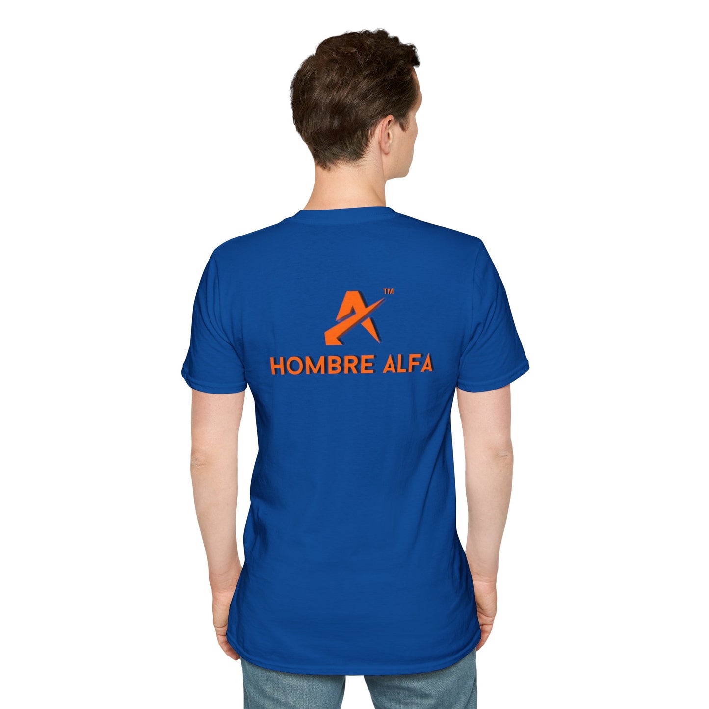 CAMISETA HOMBRE ALFA "EL HÉROE ERES TÚ".(USA).