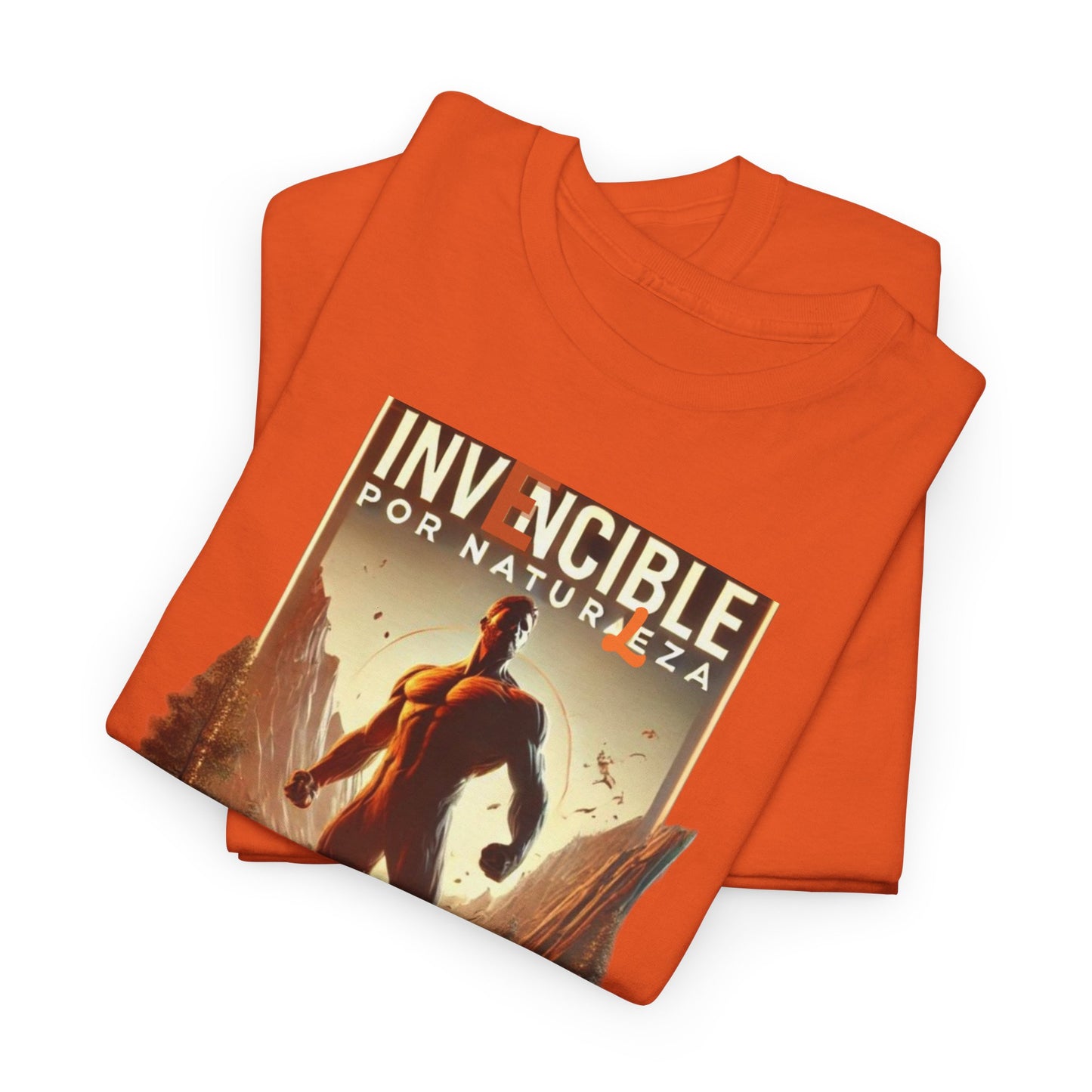 CAMISETA HOMBRE ALFA "INVENCIBLE POR NATURALEZA".(EUROPA).
