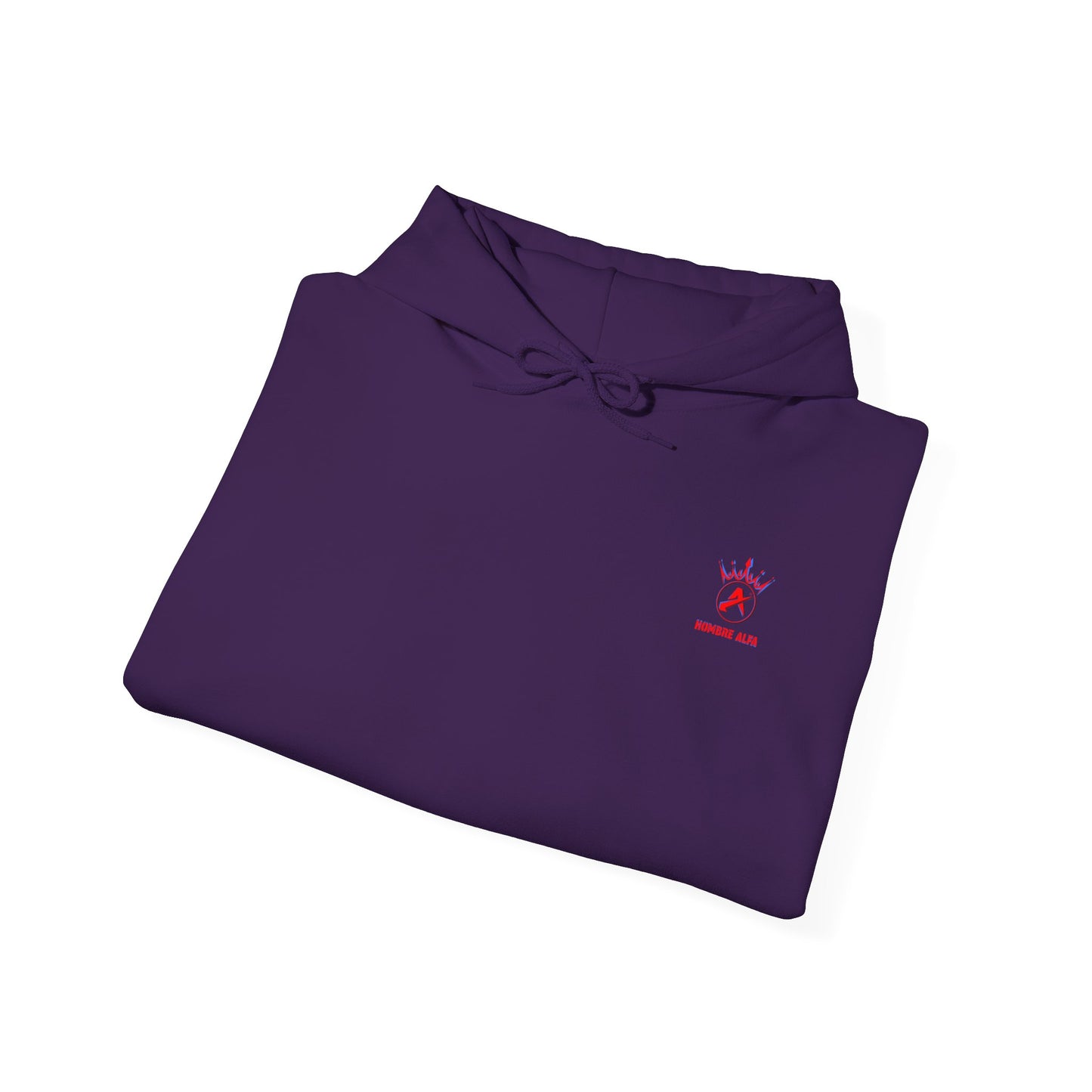 SUDADERA CON GORRO "SÉ UN HOMBRE ALFA". (EUROPA).