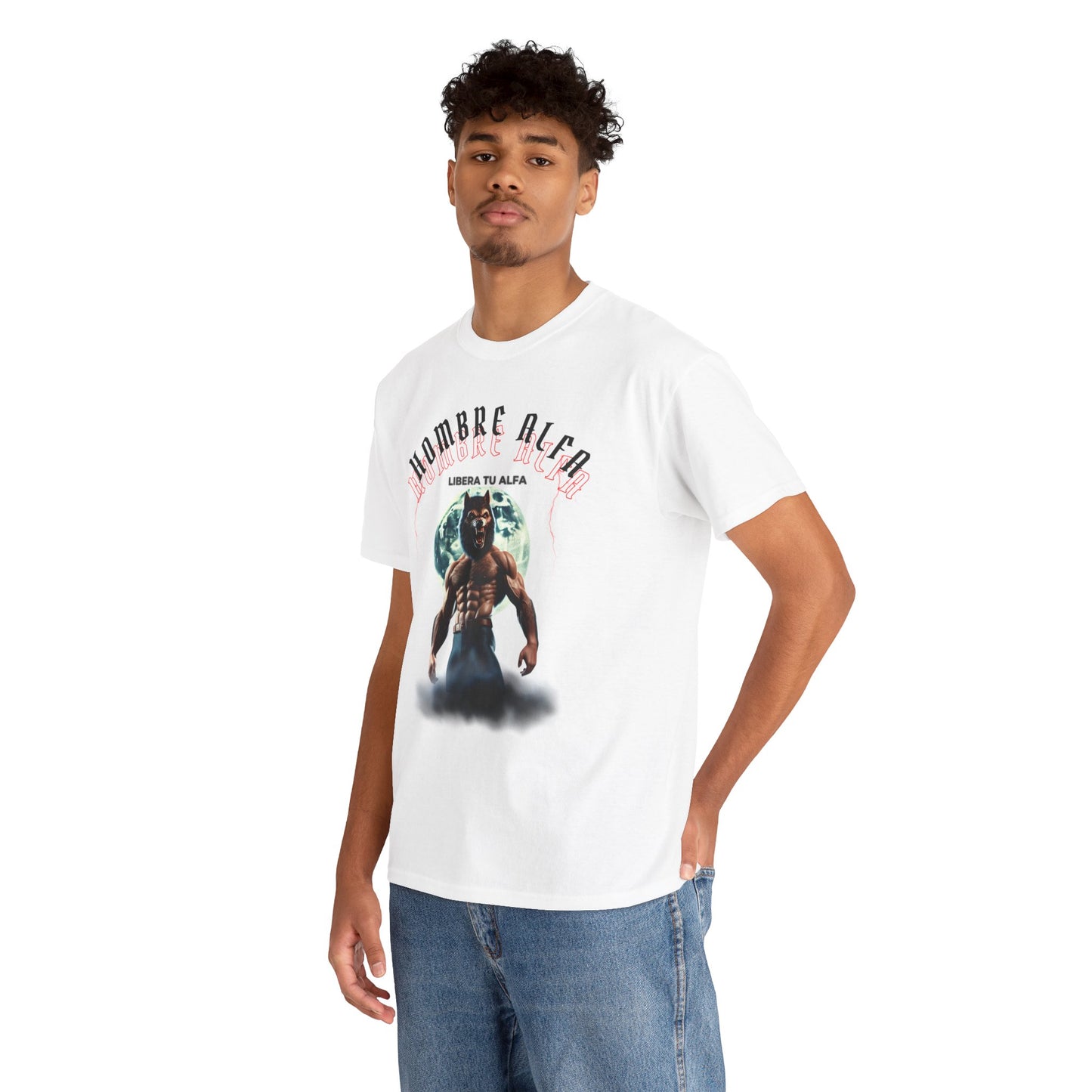 CAMISETA HOMBRE ALFA "LIBERA TU ALFA" (USA)