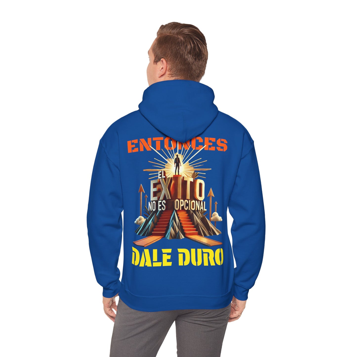 SUDADERA CON GORRO "EL ÉXITO NO ES OPCIONAL" (EUROPA).
