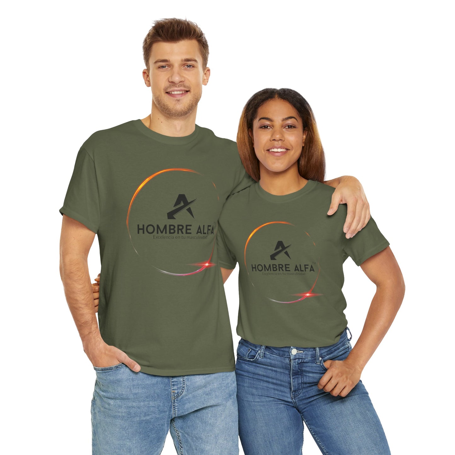 CAMISETA HOMBRE ALFA "LOGO RING"(EUROPA)