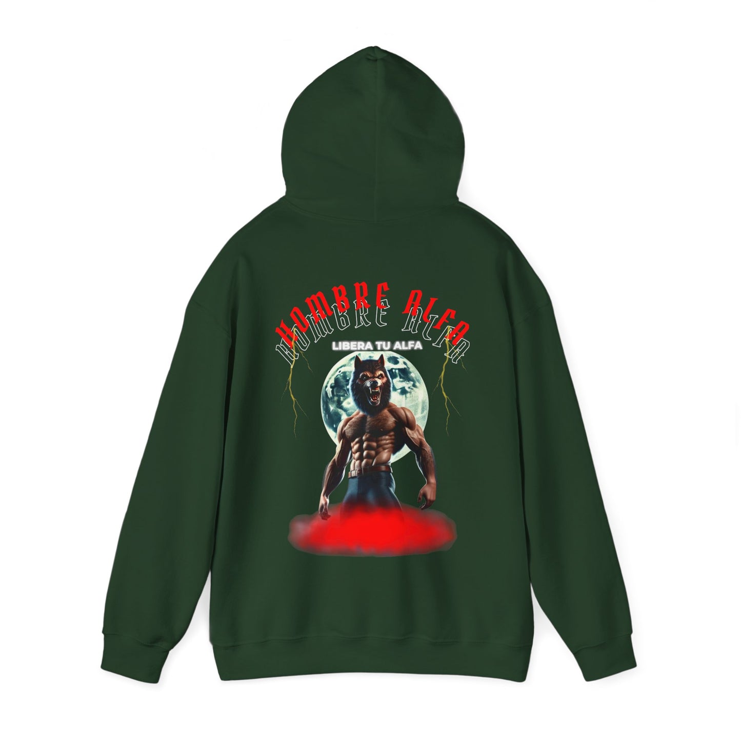 SUDADERA CON GORRO "LIBERA TU ALFA". (EUROPA).