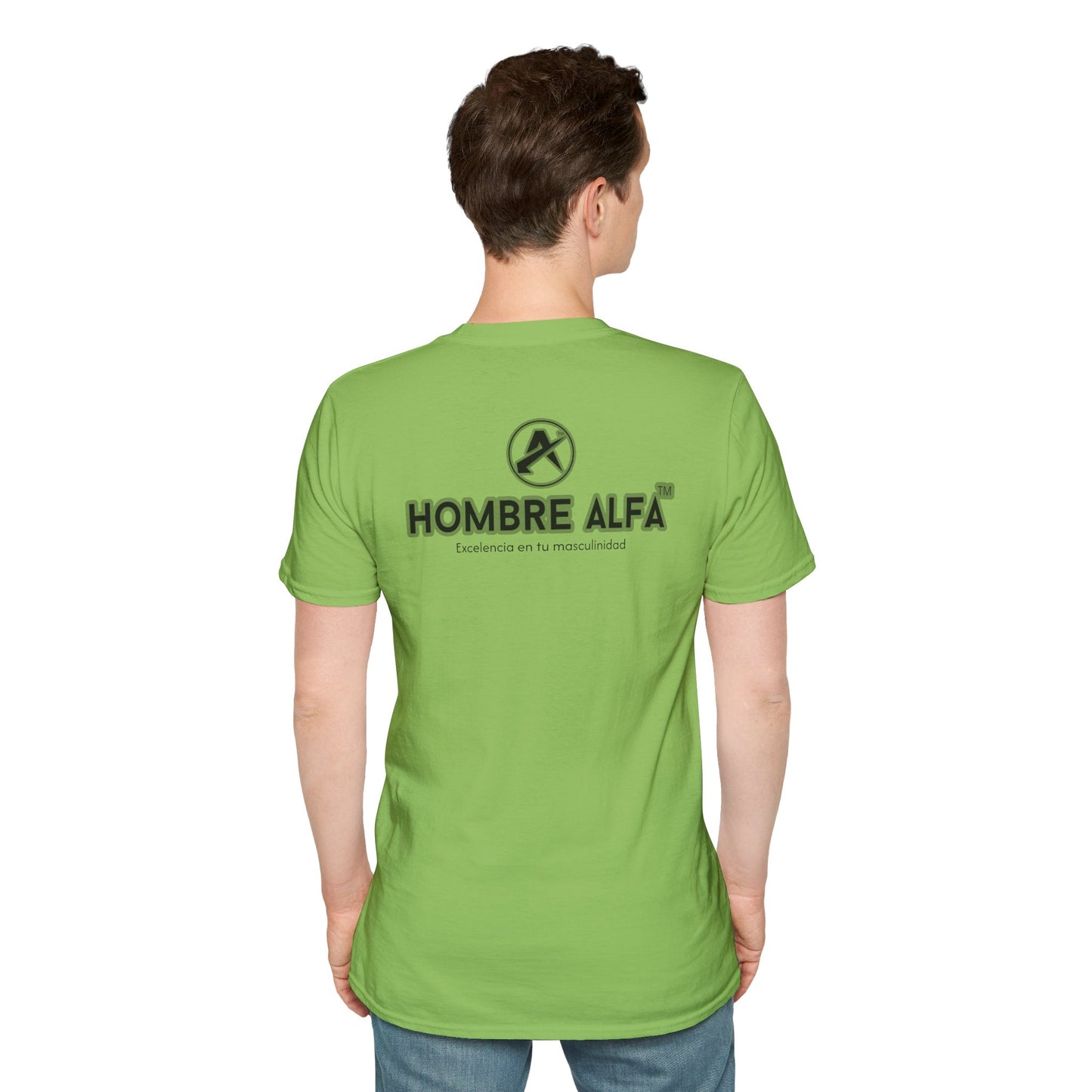 CAMISETA HOMBRE ALFA "EL HÉROE ERES TÚ".(EUROPA).