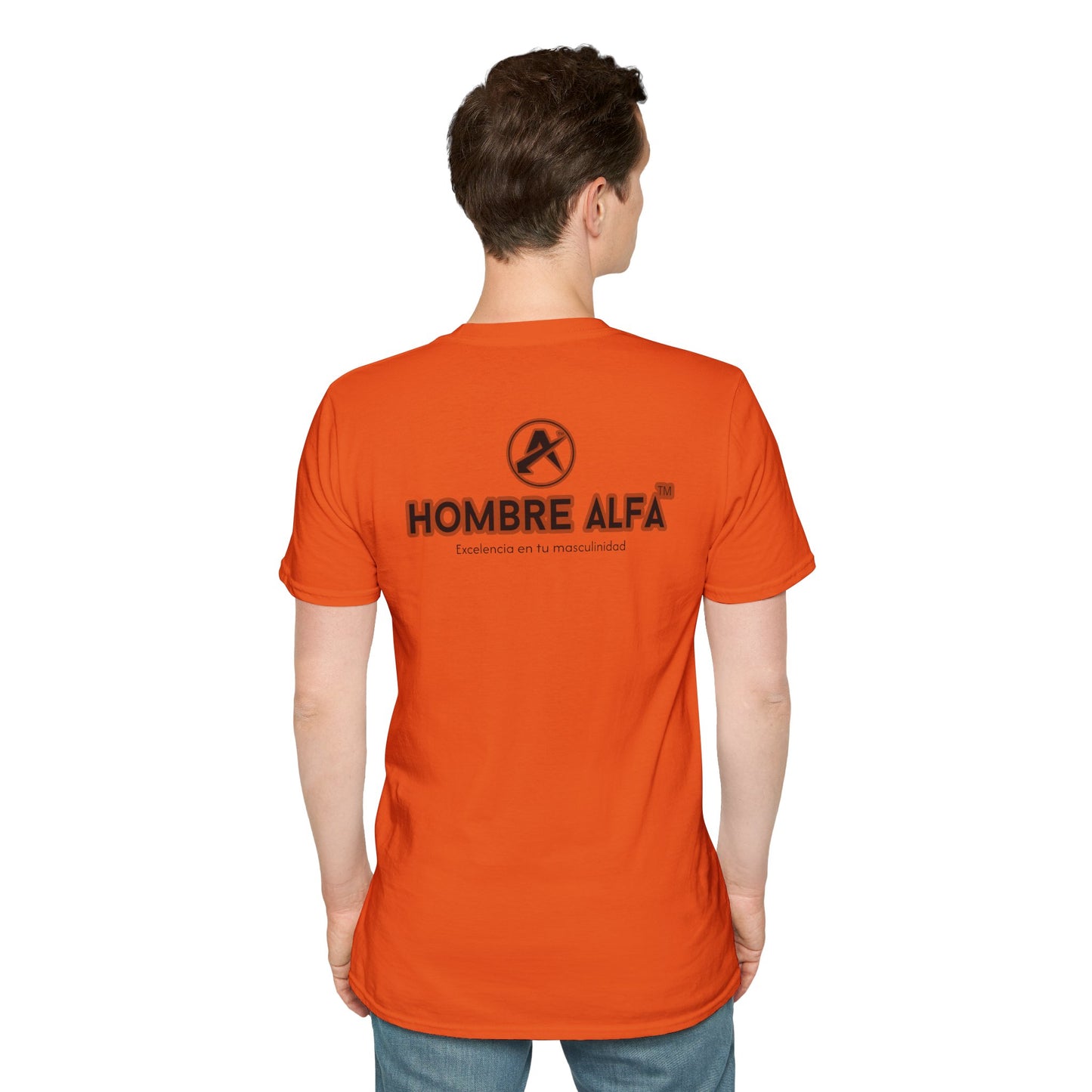 CAMISETA HOMBRE ALFA "EL HÉROE ERES TÚ".(EUROPA).
