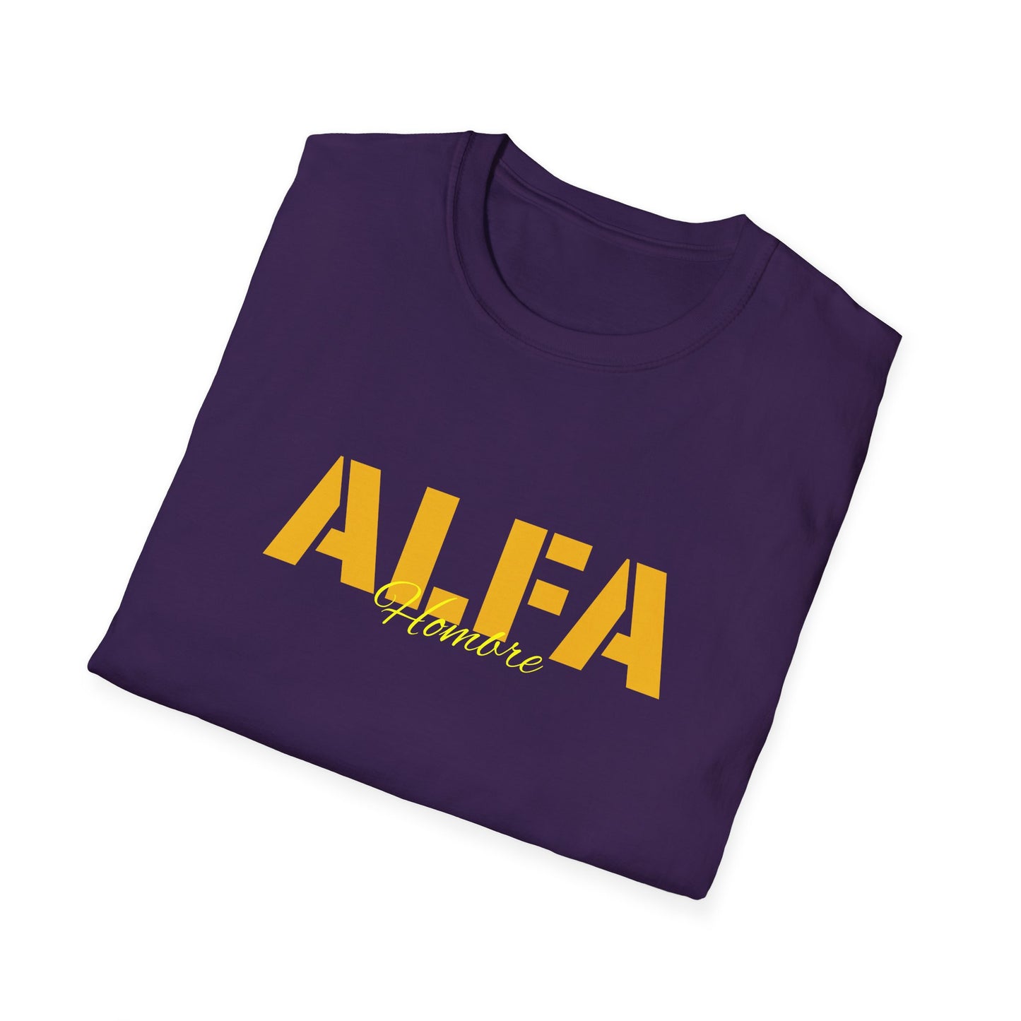 CAMISETA HOMBRE ALFA "TEXTSARAI FRONT" (EUROPA).