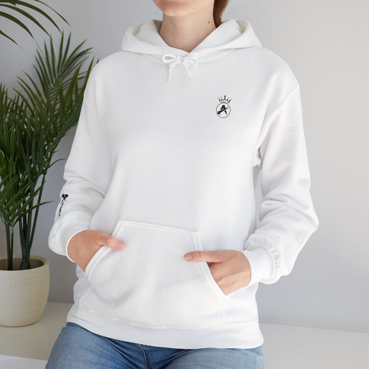 SUDADERA CON GORRO HOMBRE ALFA, "ELLAS DESPRECIAN AL SIMP".(USA).