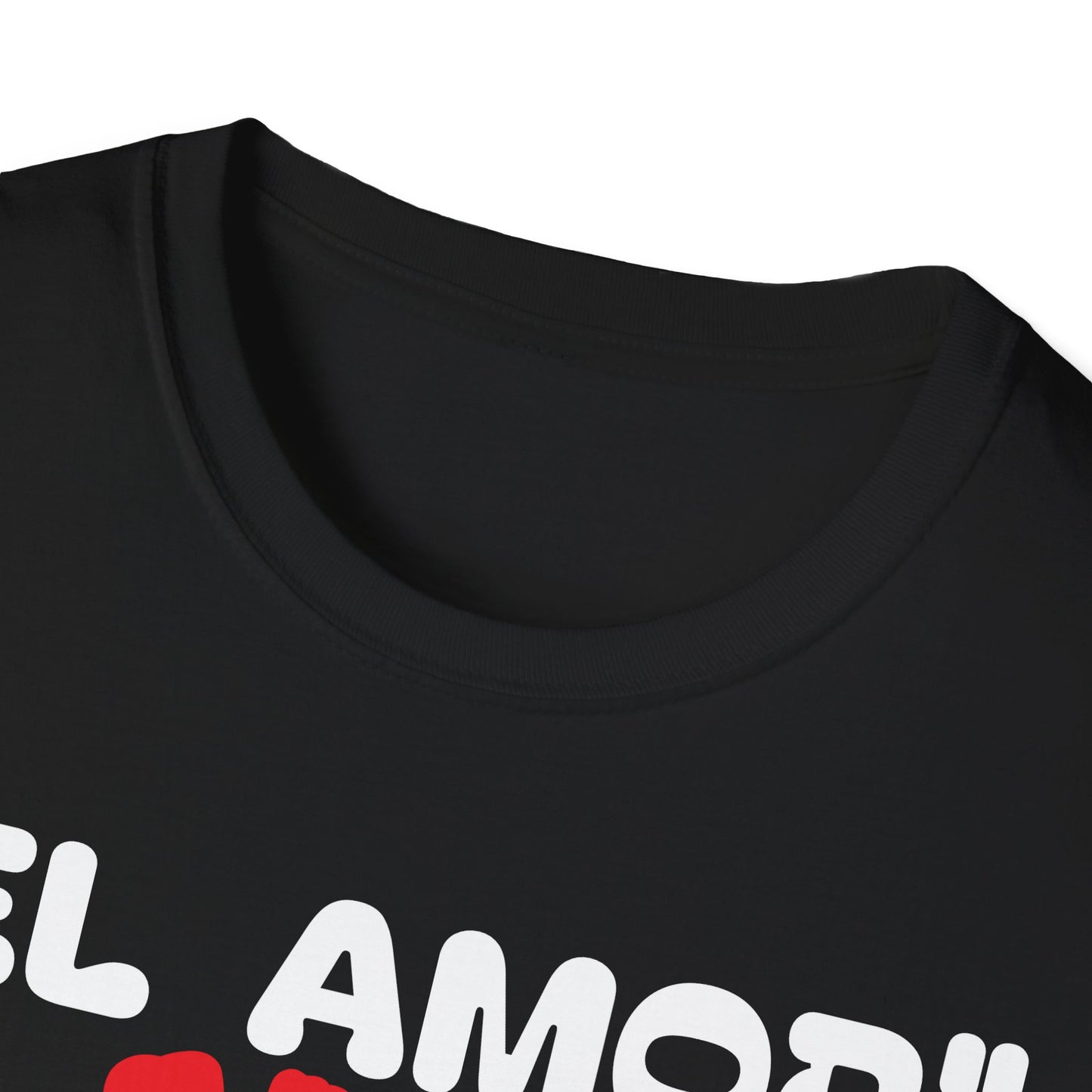 CAMISETA HOMBRE ALFA "EL AMOR NO ES GRATIS".(USA)
