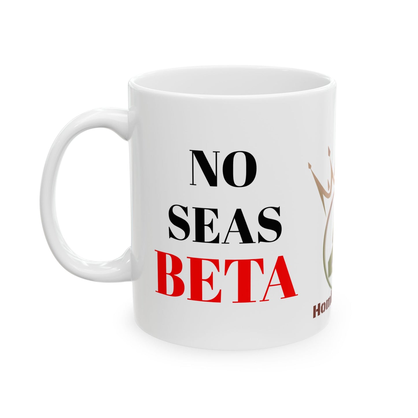 TAZA HOMBRE ALFA, "EL MATRIMONIO ES EL ATAÚD Y LOS HIJOS SON LOS CLAVOS". (USA).