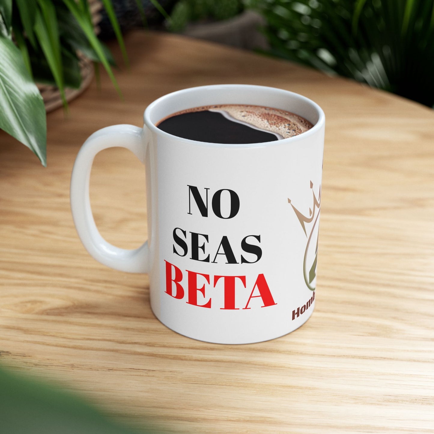 TAZA HOMBRE ALFA, "EL MATRIMONIO ES EL ATAÚD Y LOS HIJOS SON LOS CLAVOS". (USA).